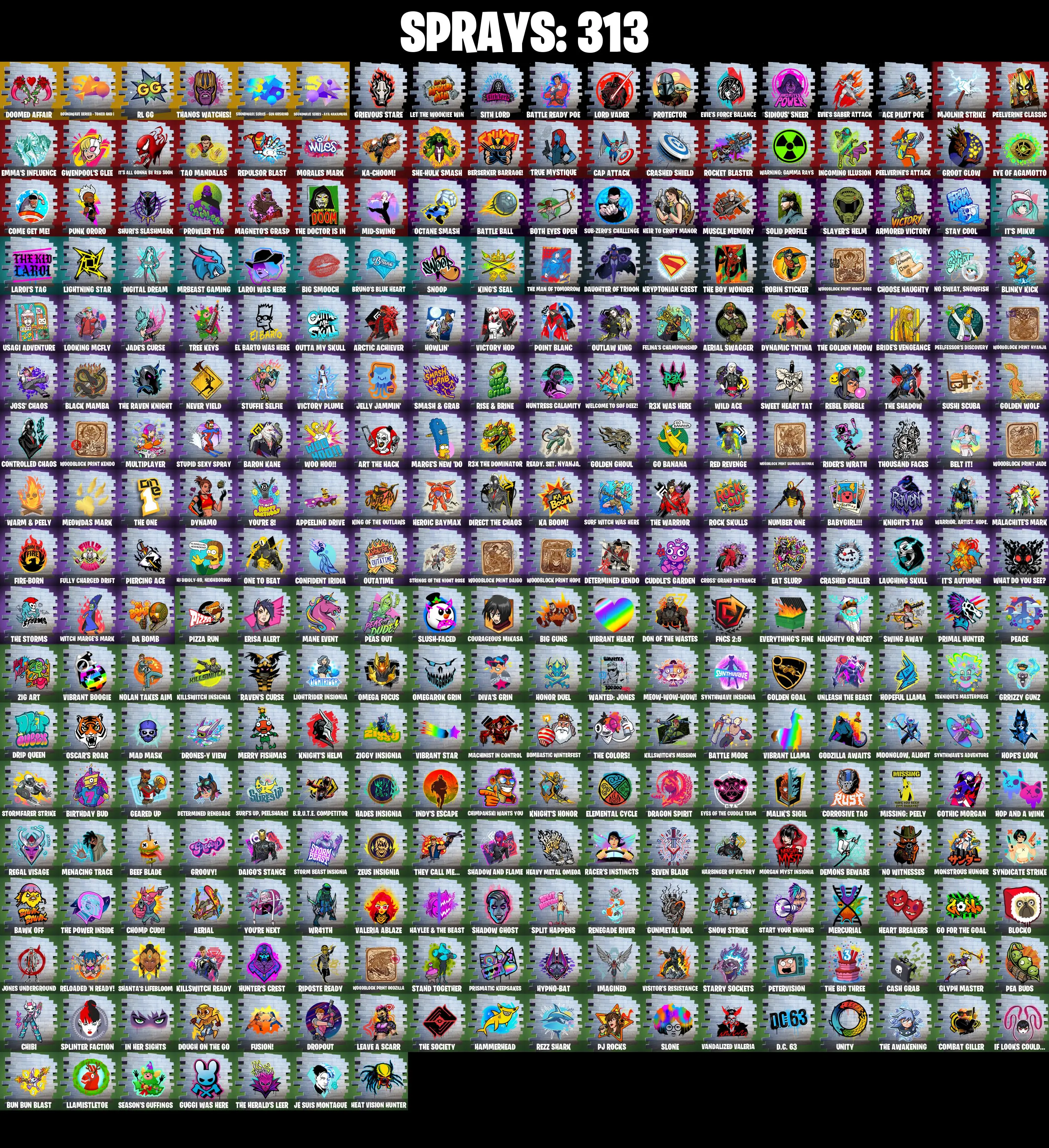 (PC/PSN) 226 SKINS π₯ Fixer π₯ Predator π₯ Menace π₯ Raz π₯ Omegarok π₯ Nezumi π₯ The Cube Queen π₯ Twyn π₯ Torin π₯ The Imagined π₯ 350 VB | PARENTAL CONTROLS β image 8