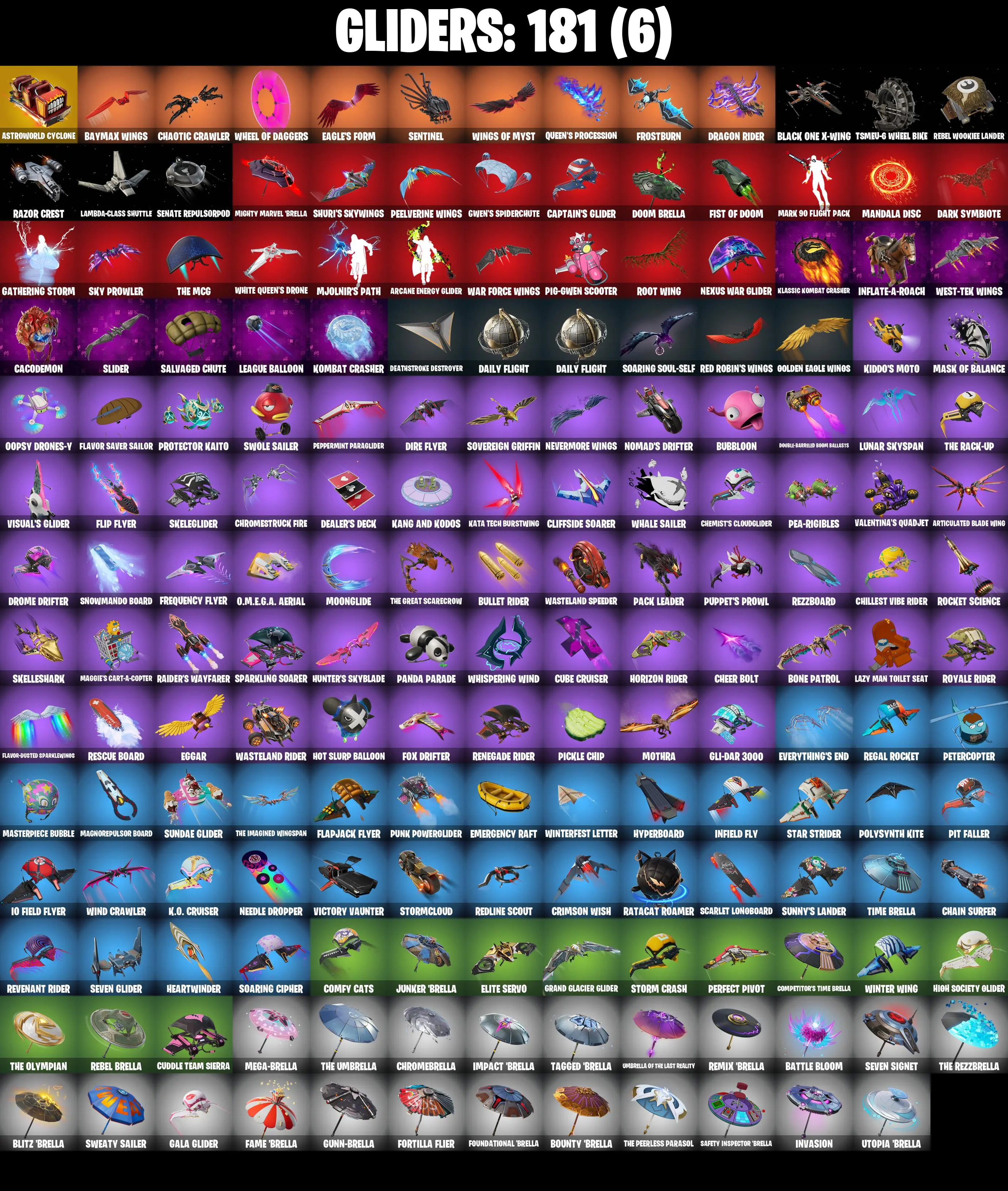 (PC/PSN) 226 SKINS π₯ Fixer π₯ Predator π₯ Menace π₯ Raz π₯ Omegarok π₯ Nezumi π₯ The Cube Queen π₯ Twyn π₯ Torin π₯ The Imagined π₯ 350 VB | PARENTAL CONTROLS β image 6