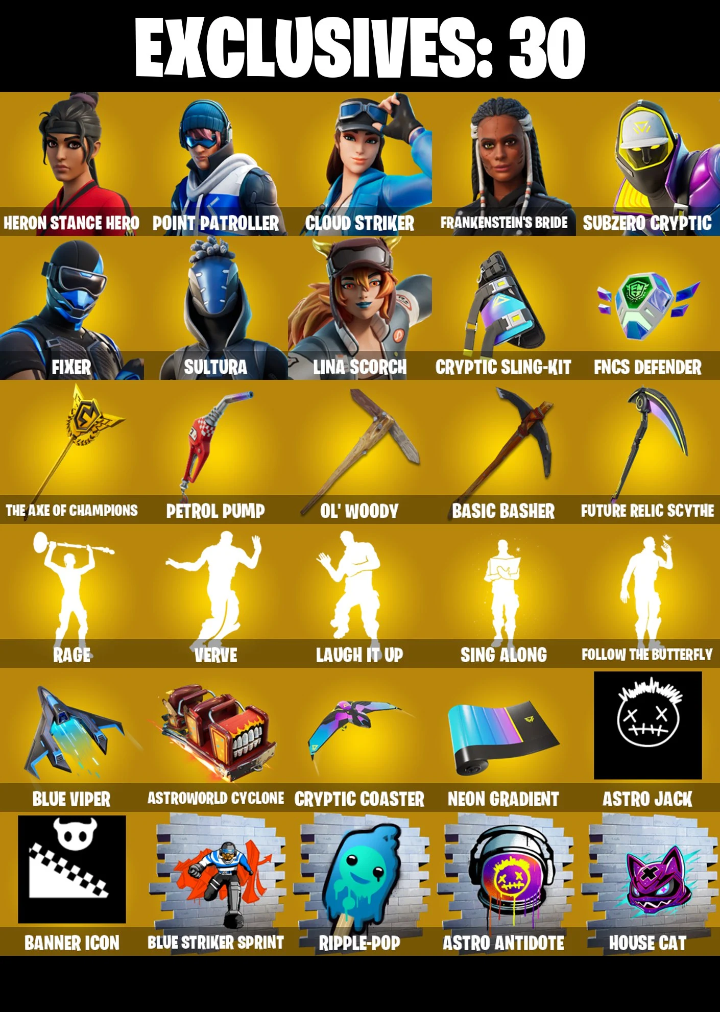 (PC/PSN/XBOX) 261 SKINS π« Renegade Raider β‘οΈ Aerial Assault Trooper π Heron Stance Hero β‘οΈ Point Patroller π Cloud Striker | 0 V-Buck | PARENTAL CONTROLS β image 1