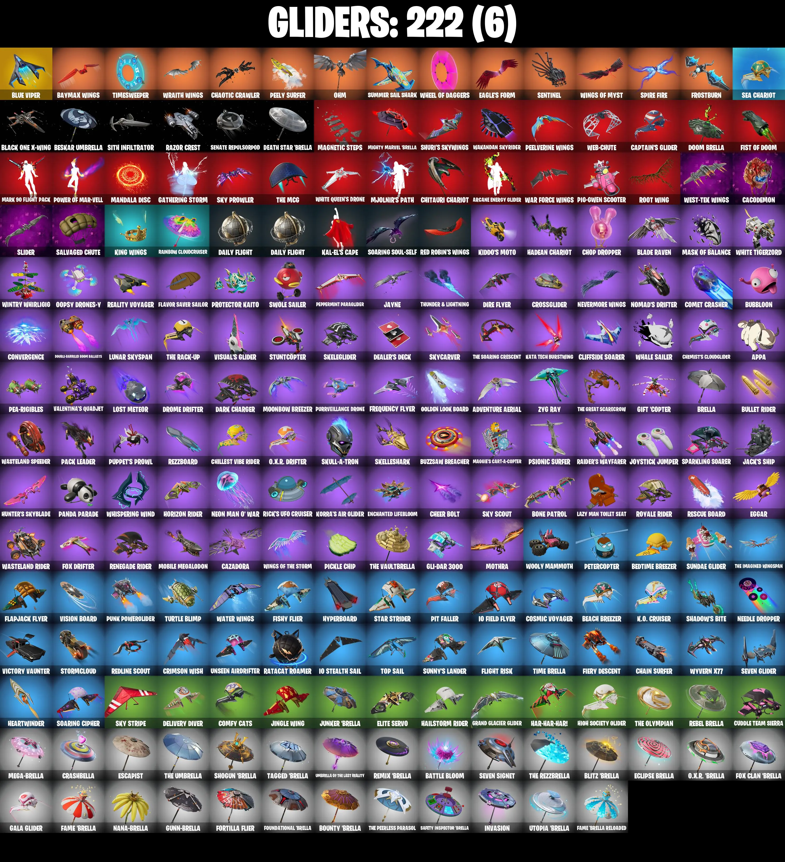 (PC) 332 SKINS π₯ Renegade Raider π₯ Sultura π₯ Fixer π₯ Cobalt Snowfoot π₯ Menace π₯ Predator π₯ Raz π₯ Omegarok π₯ Mecha Cuddle Master | PARENTAL CONTROLS β image 6