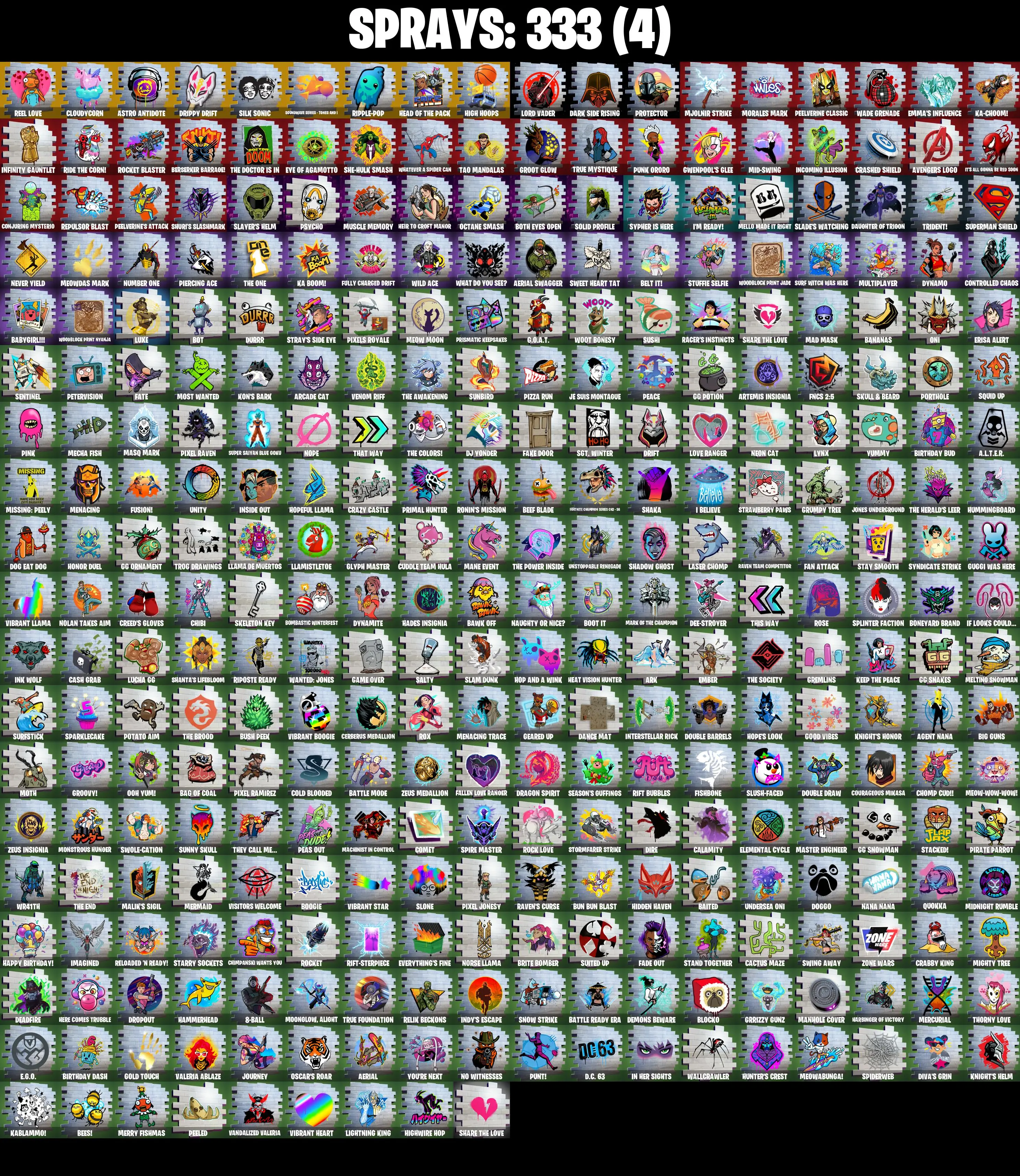 (PC/XBOX) OG STW π₯ 267 SKINS π₯ Gold Brutus π₯ Gold Midas π₯ Cloud Striker π₯ Heron Stance Hero π₯ Point Patroller π₯ Trilogy π₯ 100 V-Bucksπ₯ PARENTAL CONTROLS β image 8
