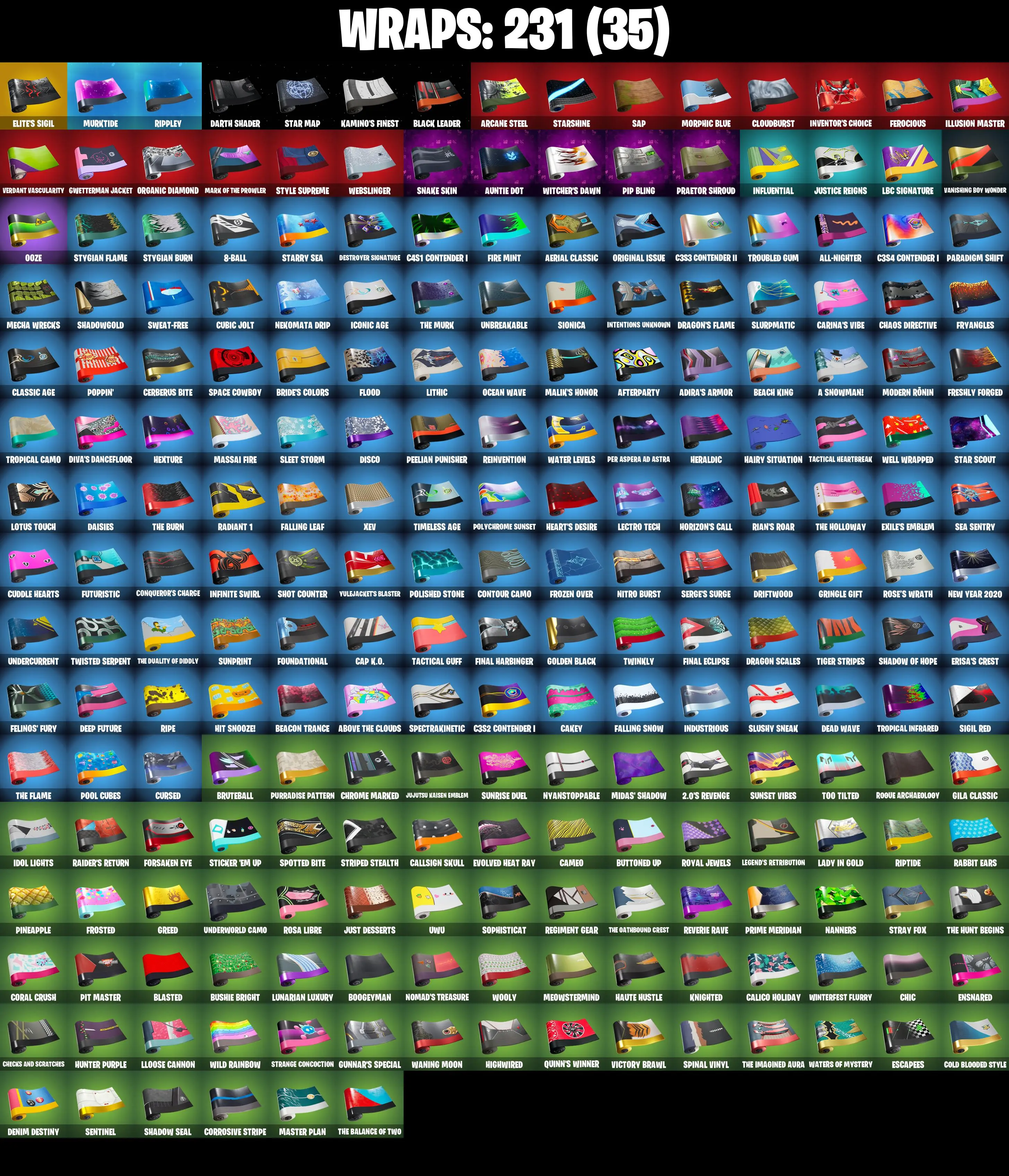 (PC/PSN) 232 SKINS π₯ Huntmaster Saber π₯ Keri Commander π₯ Championship Aura π₯ Galaxy Scout π₯ Omegarok π₯ Son Goku π₯ Driftwalker π₯ 300 VB | PARENTAL CONTROLS β image 8