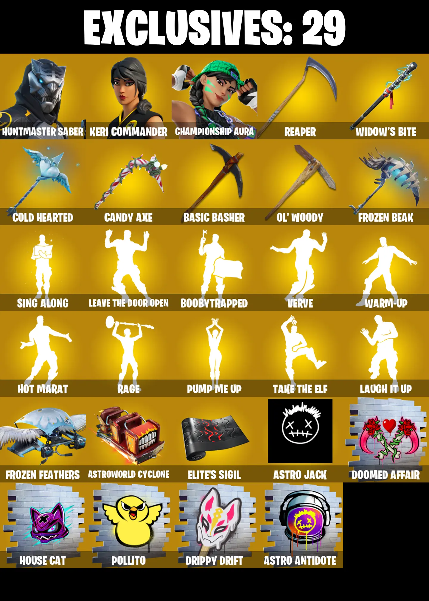 (PC/PSN) 232 SKINS π₯ Huntmaster Saber π₯ Keri Commander π₯ Championship Aura π₯ Galaxy Scout π₯ Omegarok π₯ Son Goku π₯ Driftwalker π₯ 300 VB | PARENTAL CONTROLS β image 1