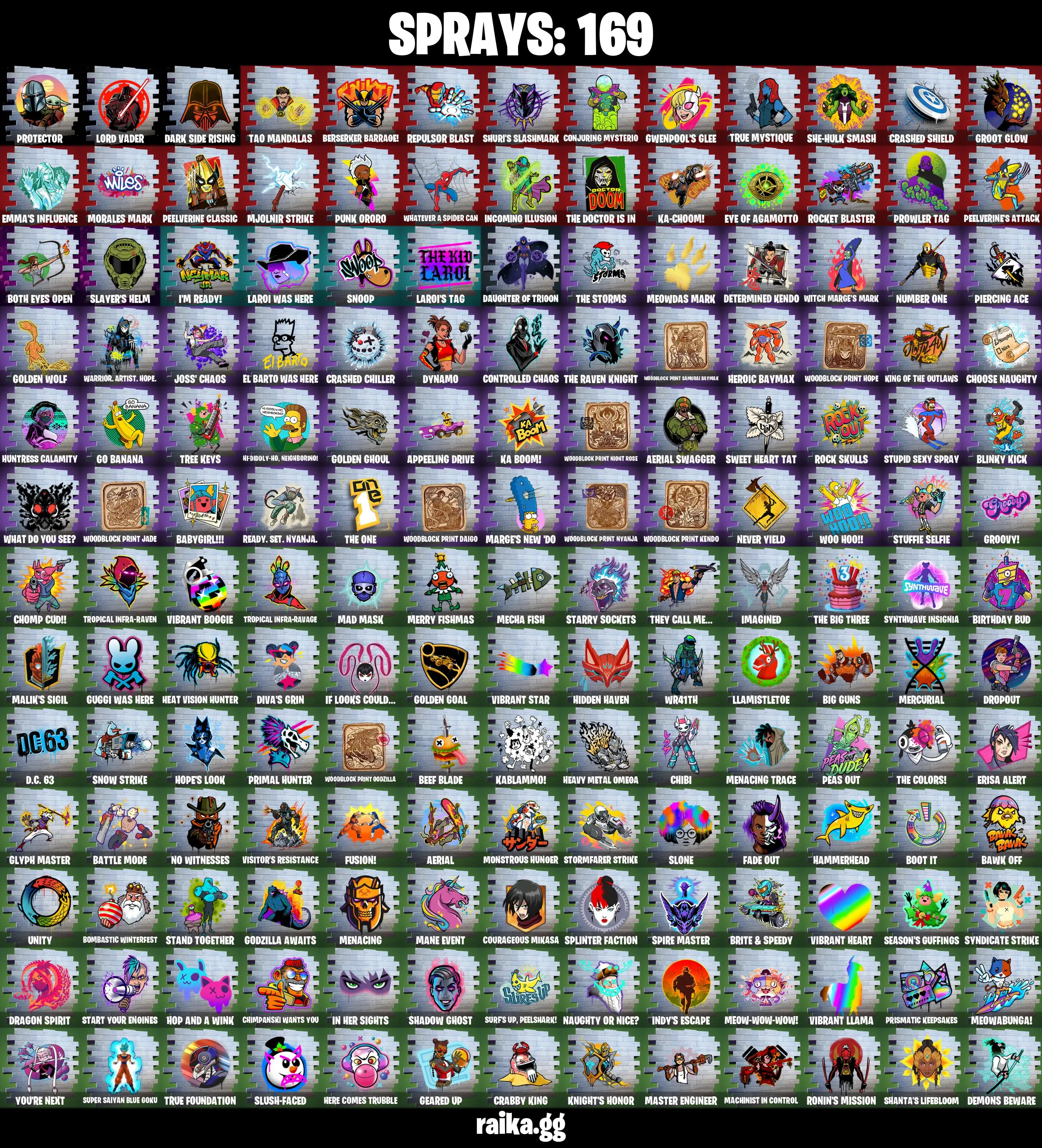 (PC) 1100 VB) 161 SKINS π₯ Gold Kratos π₯ Subzero Cryptic π₯ Naruto Uzumaki π₯ The Foundation π₯ Alli π₯ The Imagined π₯ The Cube Queen π₯ Ronin PARENTAL CONTROLS β image 8