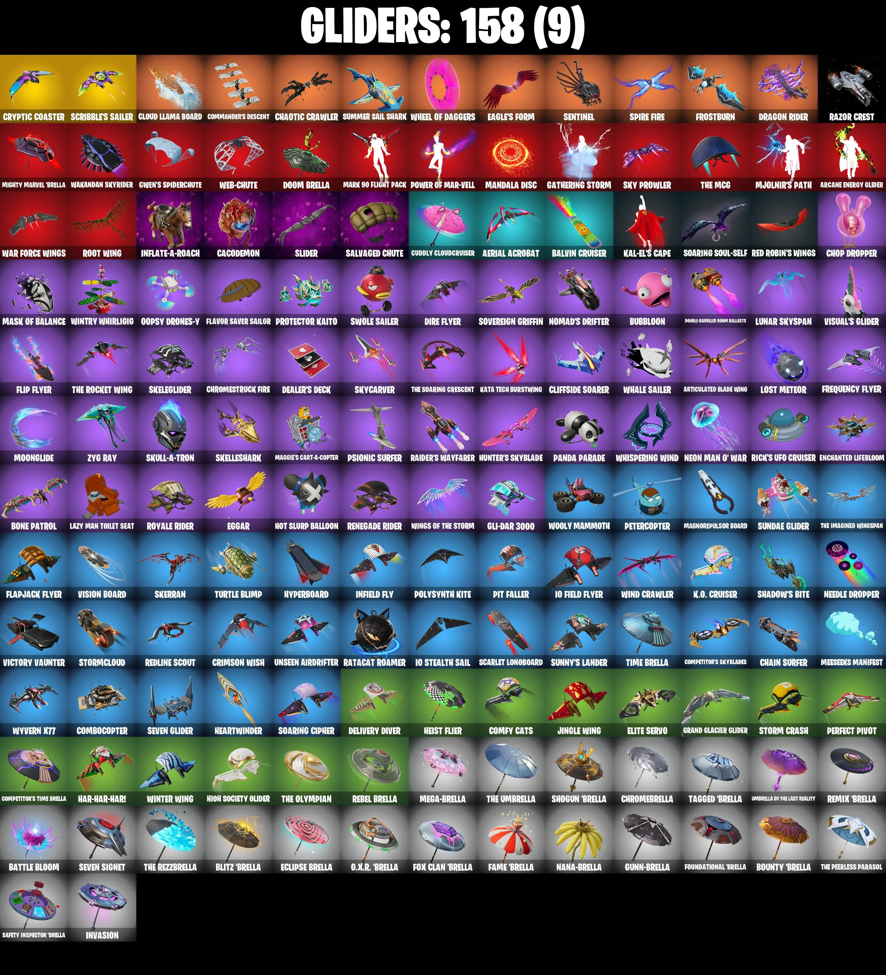 (PC/XBOX) 233 SKINS π₯ Pitch Patroller π₯ Lina Scorch π₯ Shady Doggo π₯ Subzero Cryptic π₯ FNCS 3:1 Champion π₯ Heron Stance Hero π₯ Menace π₯ Predator | PARENTAL CONTROLS β image 7