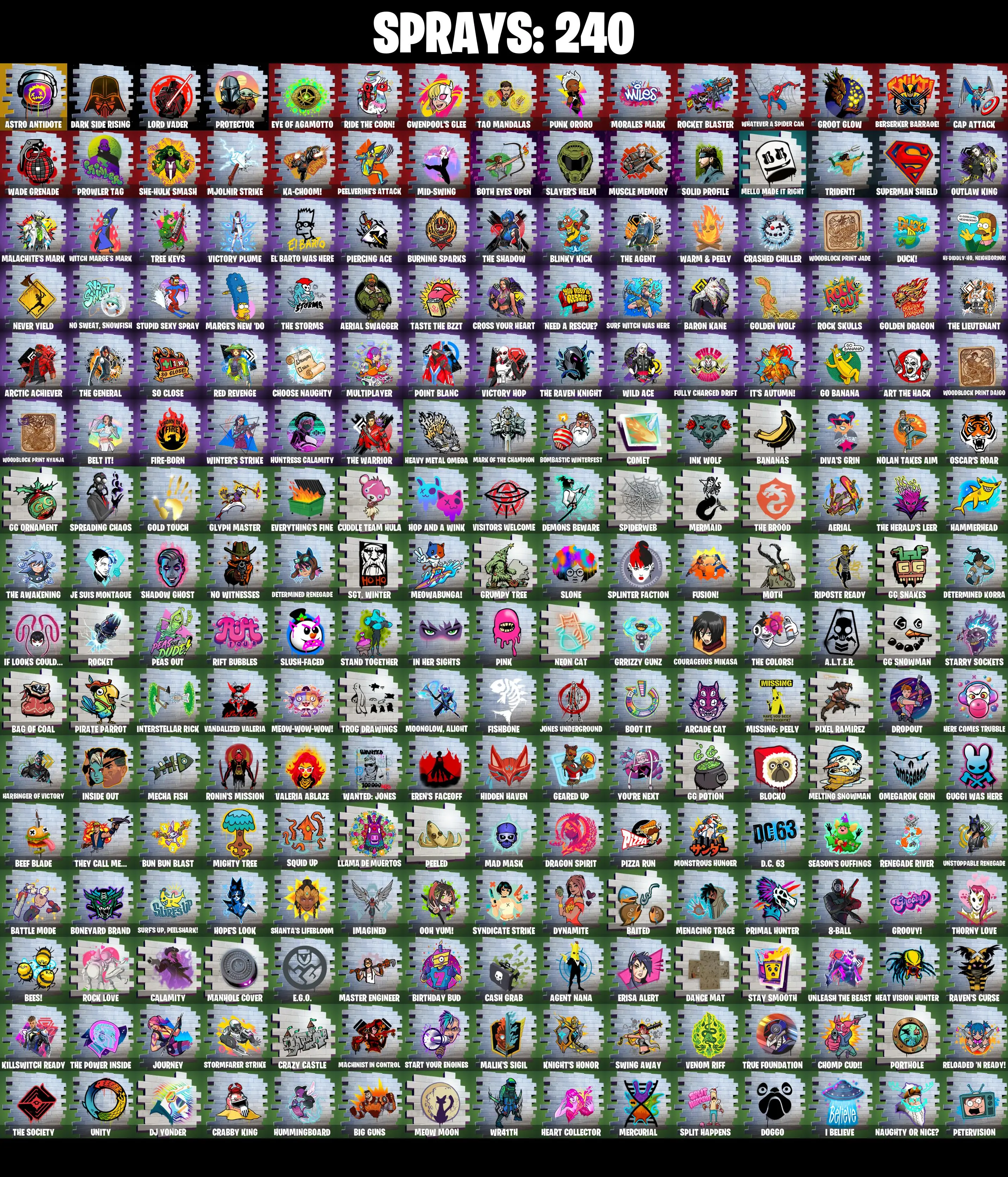 (PC) 236 SKINS π₯ Renegade Raider π₯ Master Chief (Matte Black) π₯ Gold Brutus π₯ Gold Midas π₯ Spike π₯ Wingman π₯ Shuto Striker π₯ 200 V-Bucksπ₯ PARENTAL CONTROLS β image 8