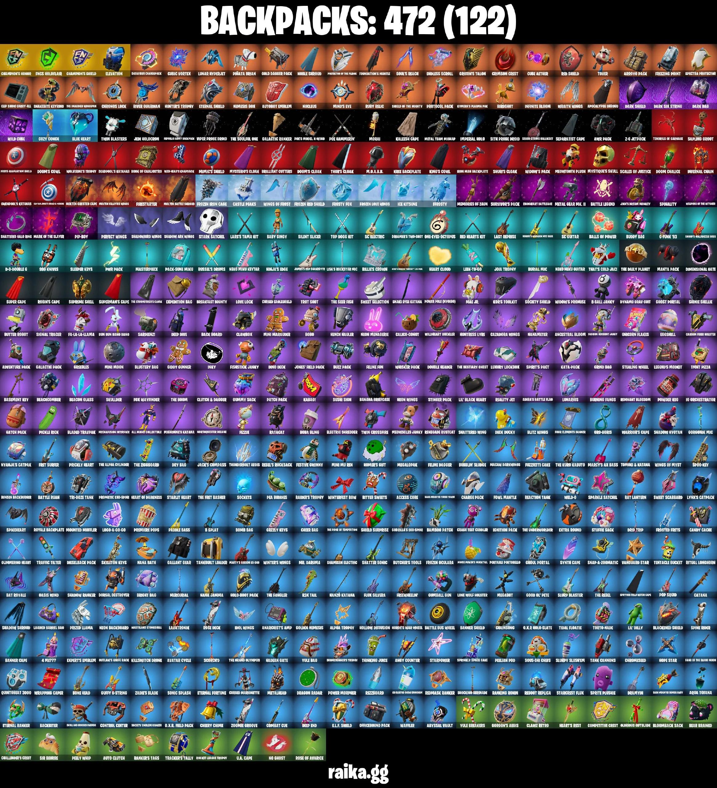 (PC) 400 VB) 401 SKINS π₯ Renegade Raider π₯ Master Chief (Matte Black) π₯ Gold Midas π₯ Major Glory π₯ Arcane Jinx π₯ Cloud Striker π₯ Tart Tycoo | PARENTAL CONTROLS β image 2