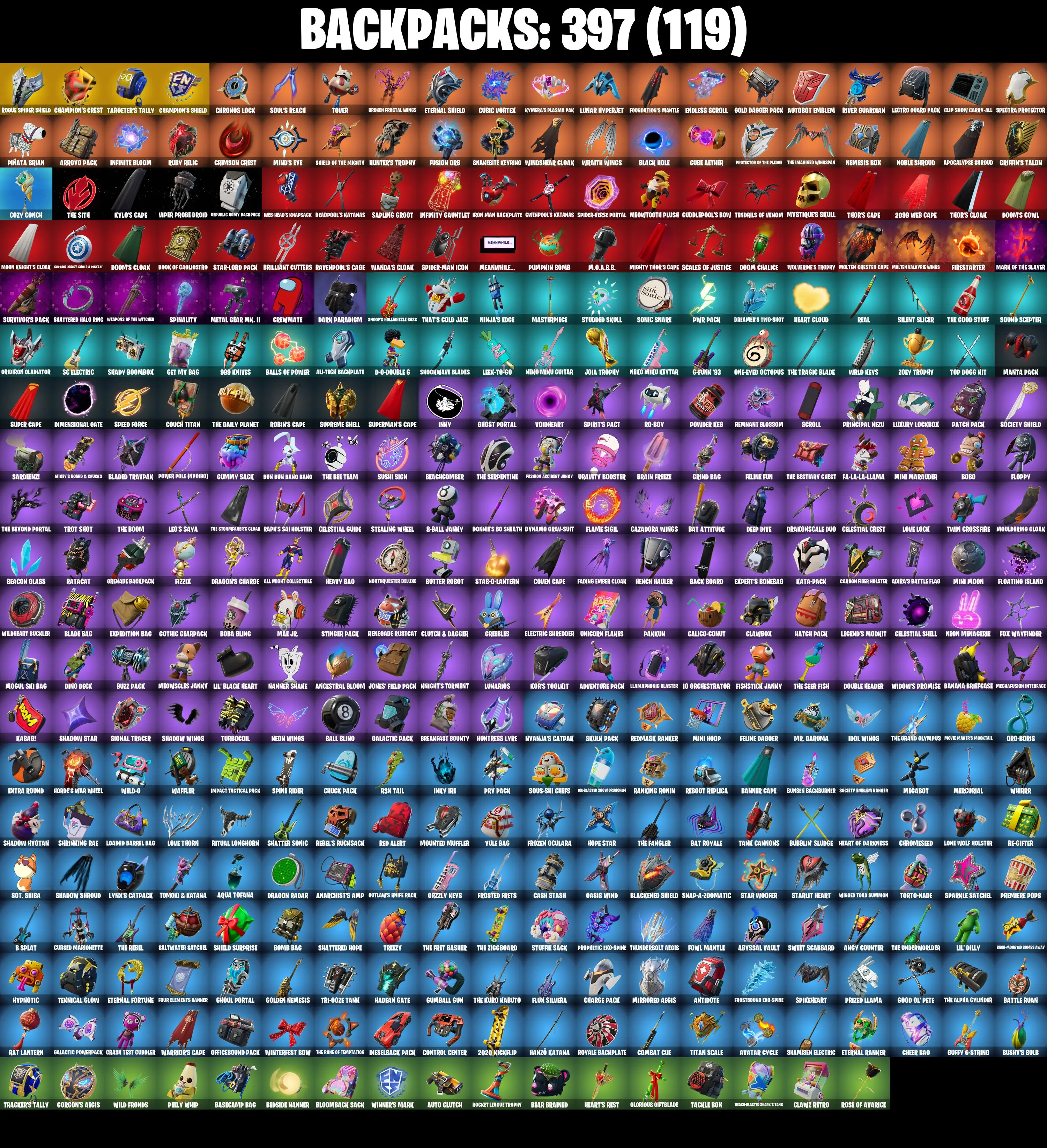 (PC/PSN) 373 SKINS π₯ Renegade Raider π₯ Aerial Assault Trooper π₯ Rogue Spider Knight π₯ Gold Meowscles π₯ Gold Brutus π₯ 2150 VB | PARENTAL CONTROLS β image 3