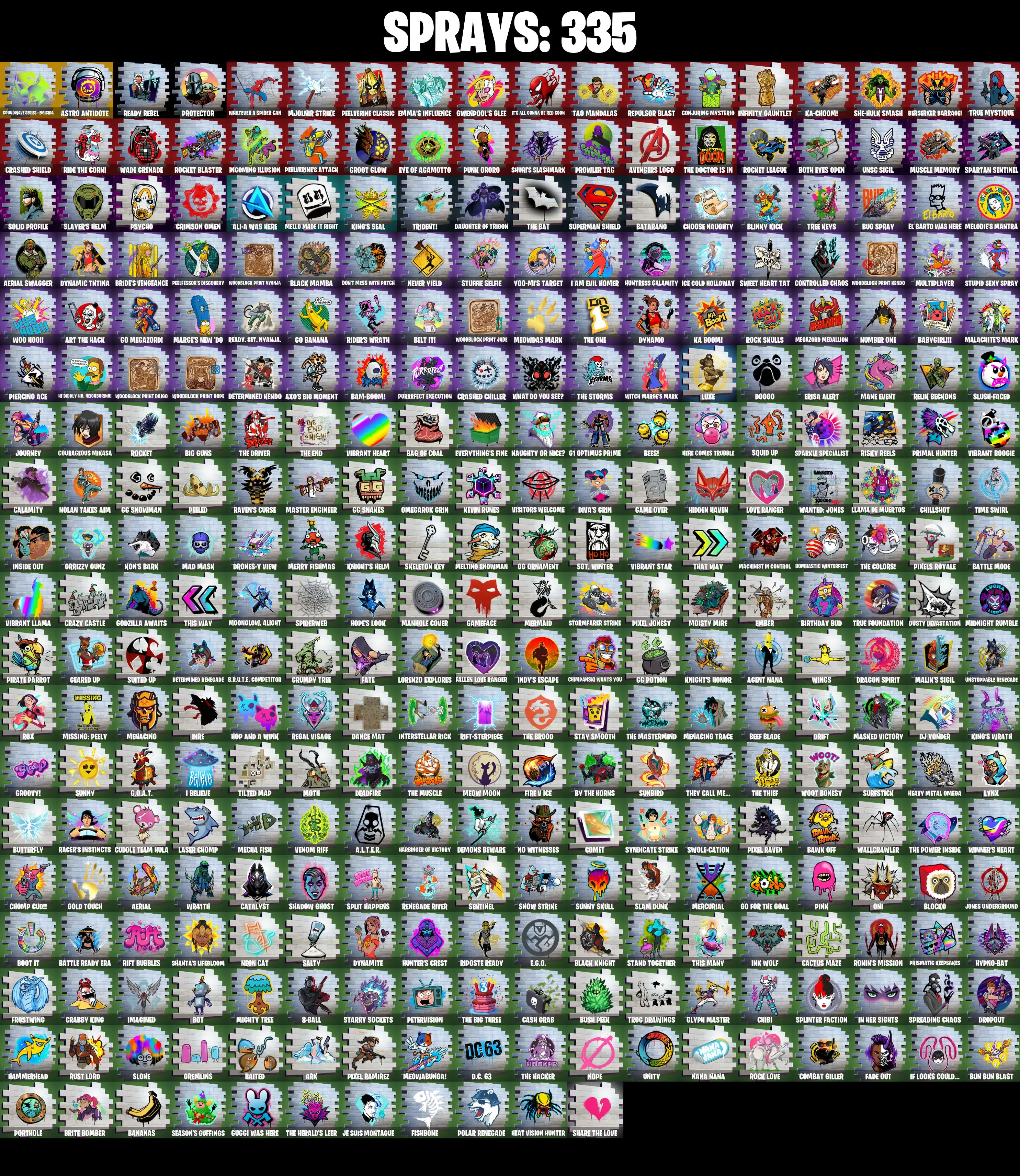 (PC/PSN) 263 SKINS π₯ Gold Meowscles π₯ Gold Midas π₯ Gold Brutus π₯ Wingman π₯ Menace π₯ Predator π₯ Catalyst π₯ Raz π₯ Ruin π₯ Omegarok π₯ 650 VB | PARENTAL CONTROLS β image 8