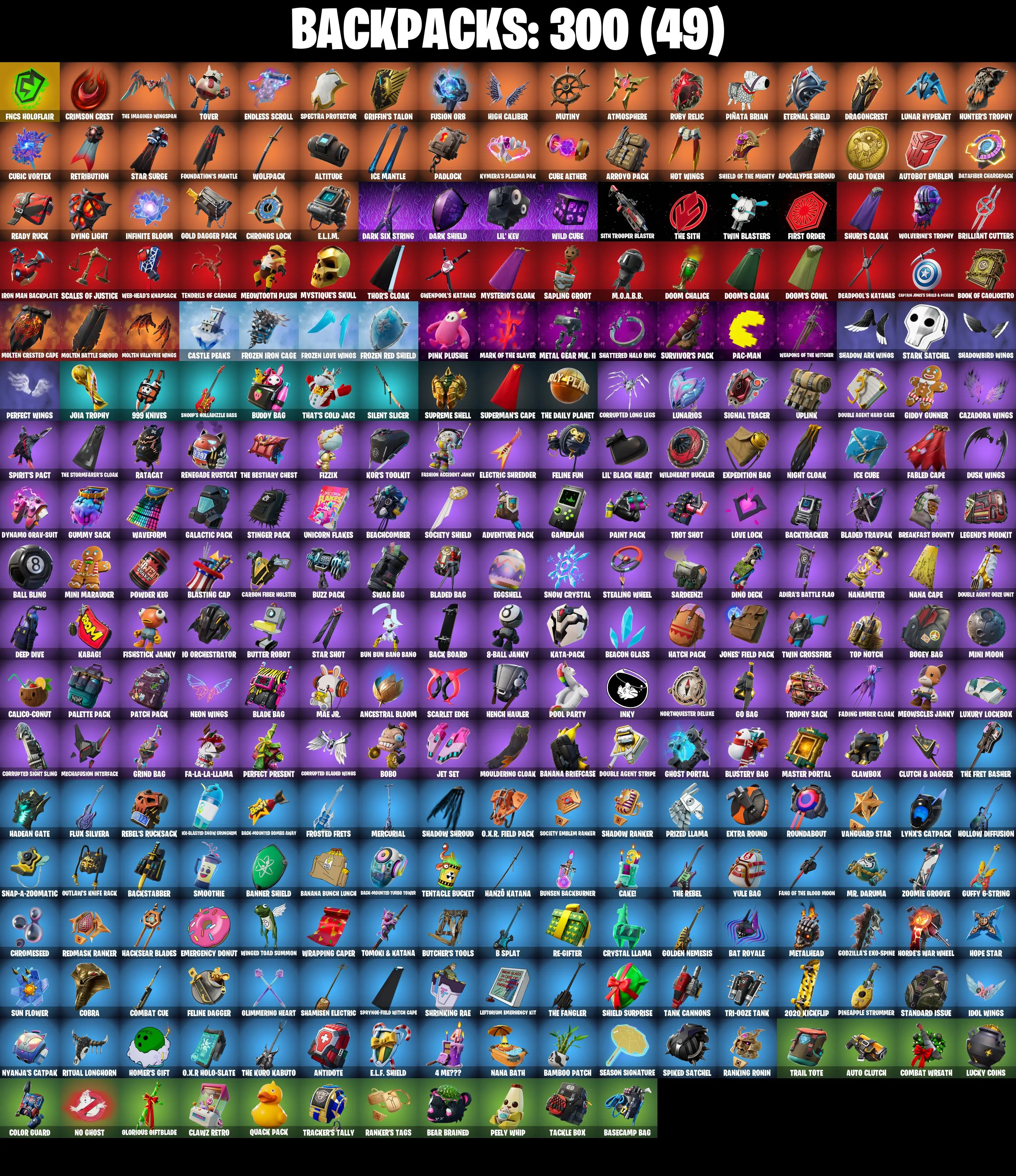(PC/PSN) 263 SKINS π₯ Gold Meowscles π₯ Gold Midas π₯ Gold Brutus π₯ Wingman π₯ Menace π₯ Predator π₯ Catalyst π₯ Raz π₯ Ruin π₯ Omegarok π₯ 650 VB | PARENTAL CONTROLS β image 4