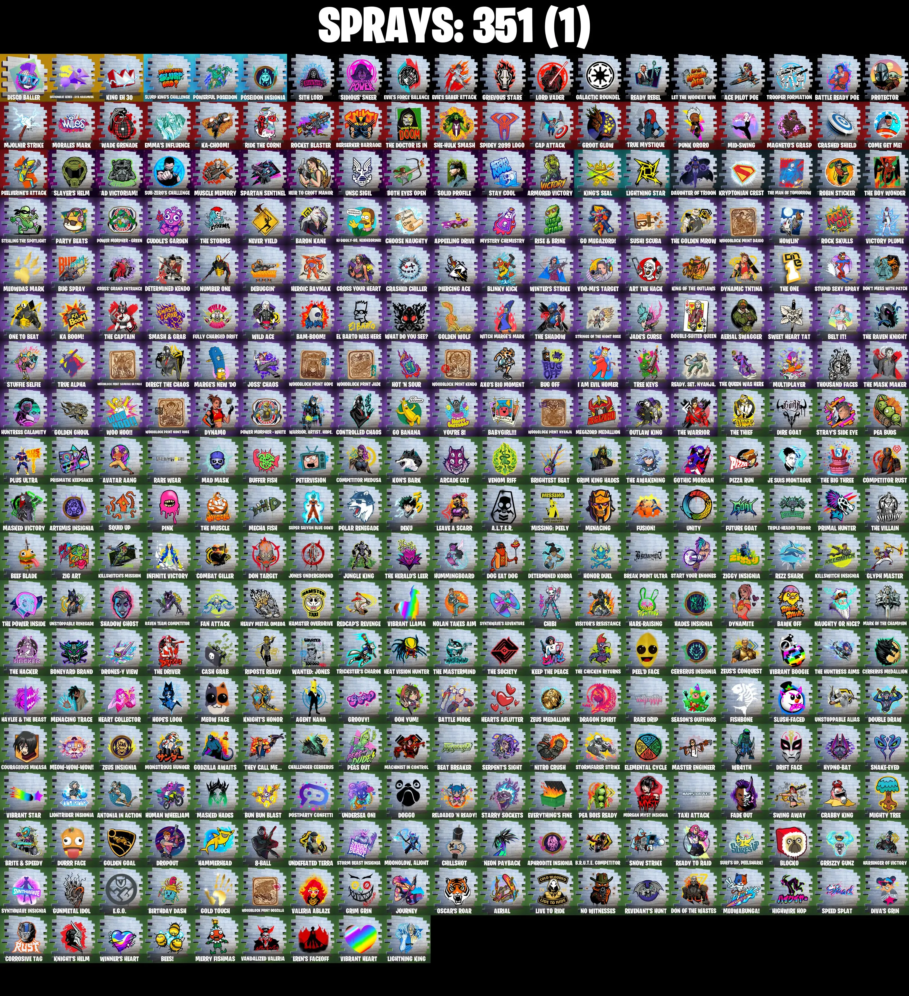 (PC) 244 SKINS π₯ Renegade Raider π₯ Neo Versa π₯ Recon Champion π₯ Gear Specialist Maya π₯ Era π₯ Son Goku π₯ Red Knight π₯ 900 V-Bucπ₯ PARENTAL CONTROLS β image 8