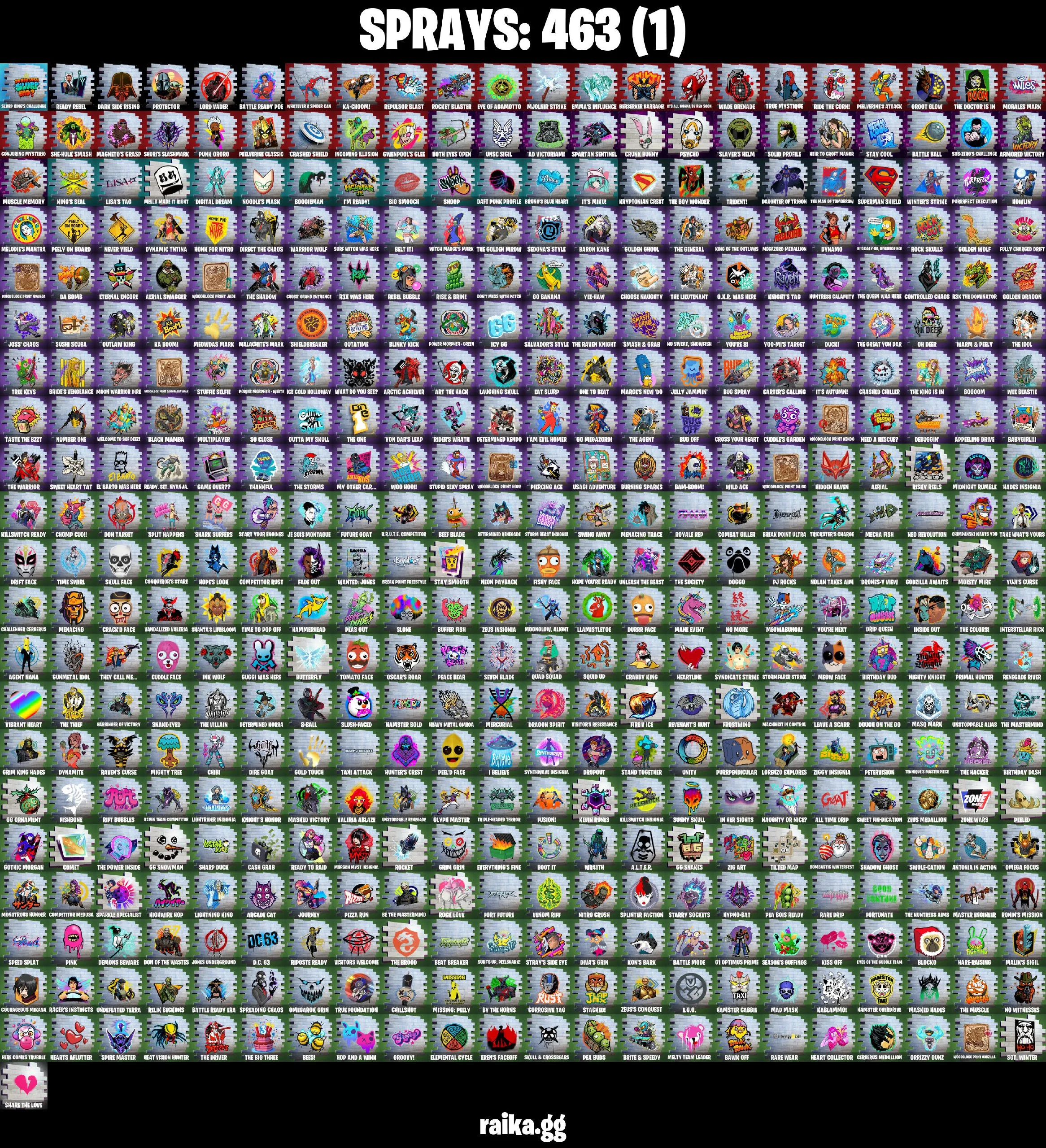 (PC/PSN) 300 VB) 408 SKINS π₯ Aerial Assault Trooper π₯ Gold Midas π₯ Gold Meowscles π₯ Gold Brutus π₯ FNCS Renegade π₯ Naruto Uzumaki π₯ Roni | PARENTAL CONTROLS β image 8