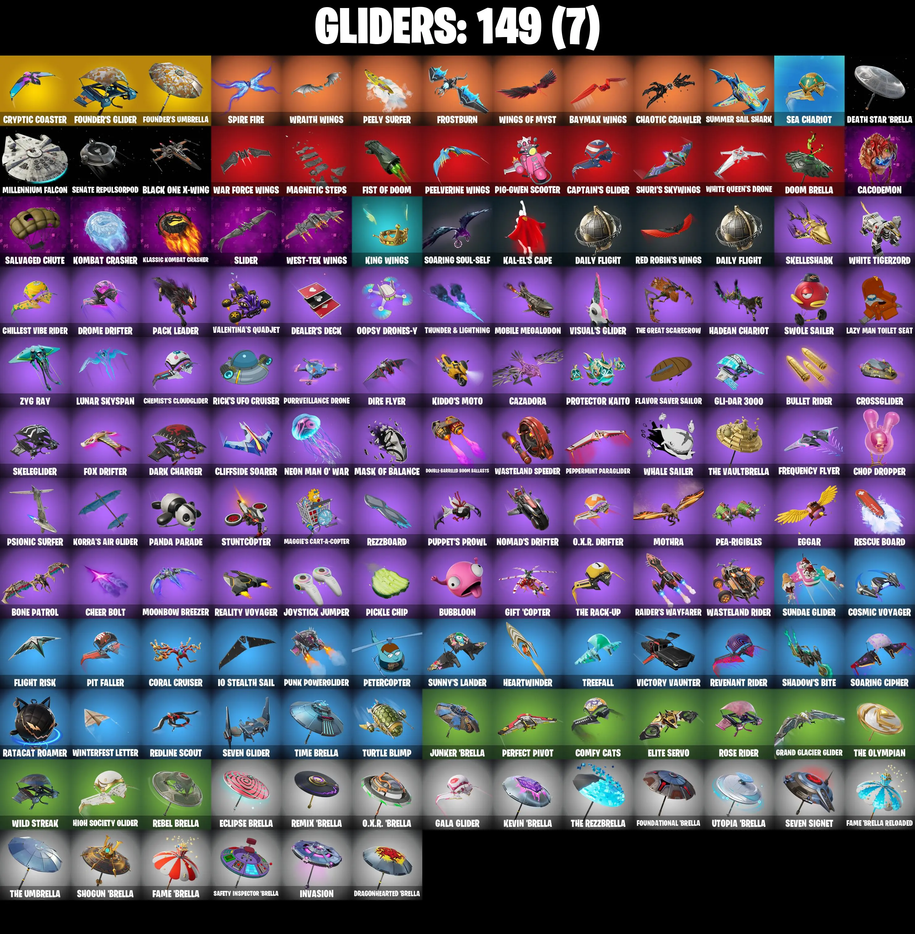 (PC/XBOX) OG STW π₯ 187 SKINS π₯ Lina Scorch π₯ Snake Eyes π₯ Subzero Cryptic π₯ Joey π₯ Peter Griffin π₯ Spectra Knight π₯ Kymera π₯ 1500 V-Buc PARENTAL CONTROLS β image 7