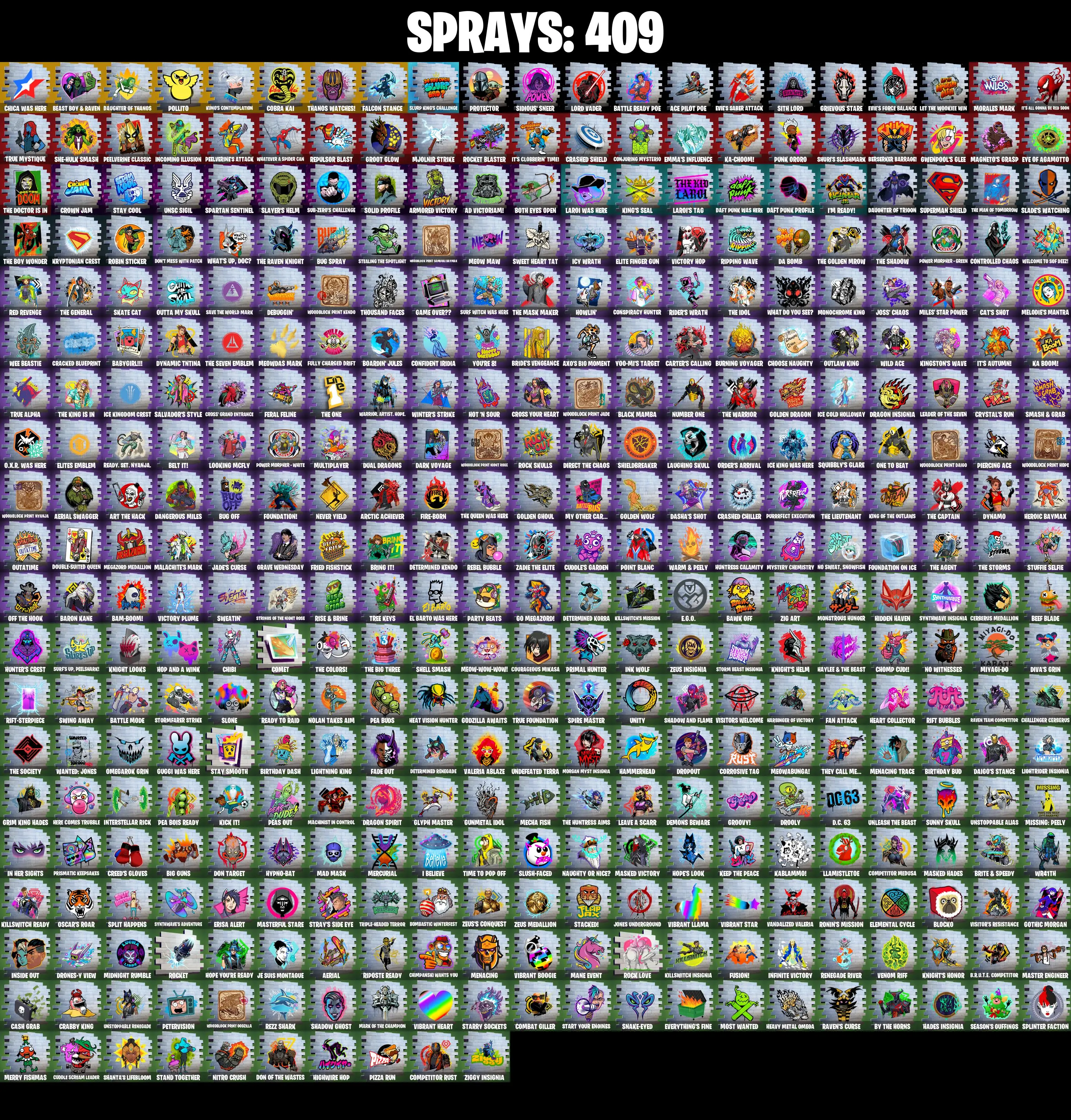 (PC/PSN/XBOX) 215 SKINS π Sultura π Curse Buster π Vivi Chroma π Shady Doggo π Eternal Knight π Raz π Torin π Backlash π Alli π 700 V-Buck PARENTAL CONTROL β image 8