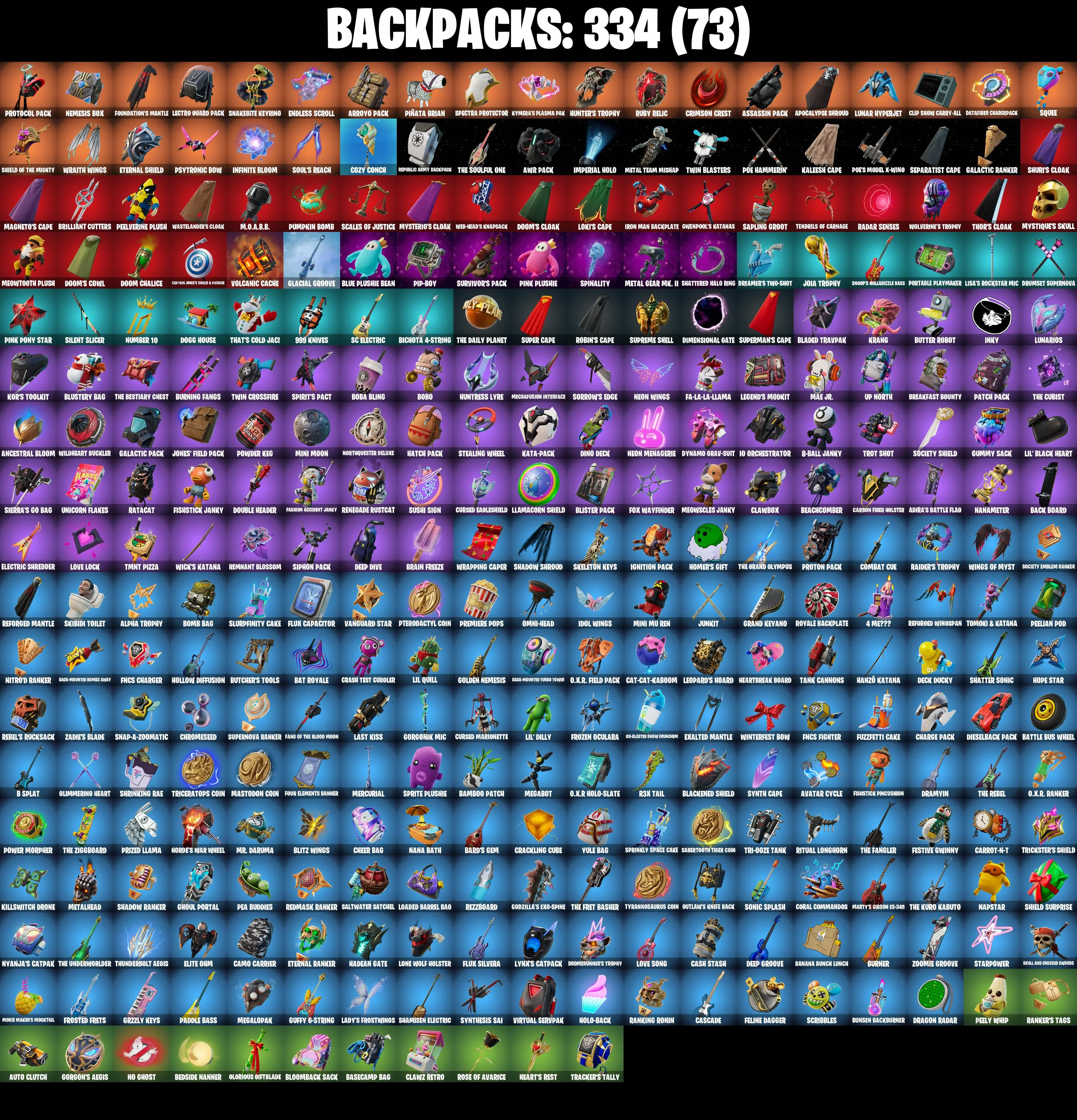 (PC/PSN/XBOX) 215 SKINS π Sultura π Curse Buster π Vivi Chroma π Shady Doggo π Eternal Knight π Raz π Torin π Backlash π Alli π 700 V-Buck PARENTAL CONTROL β image 3