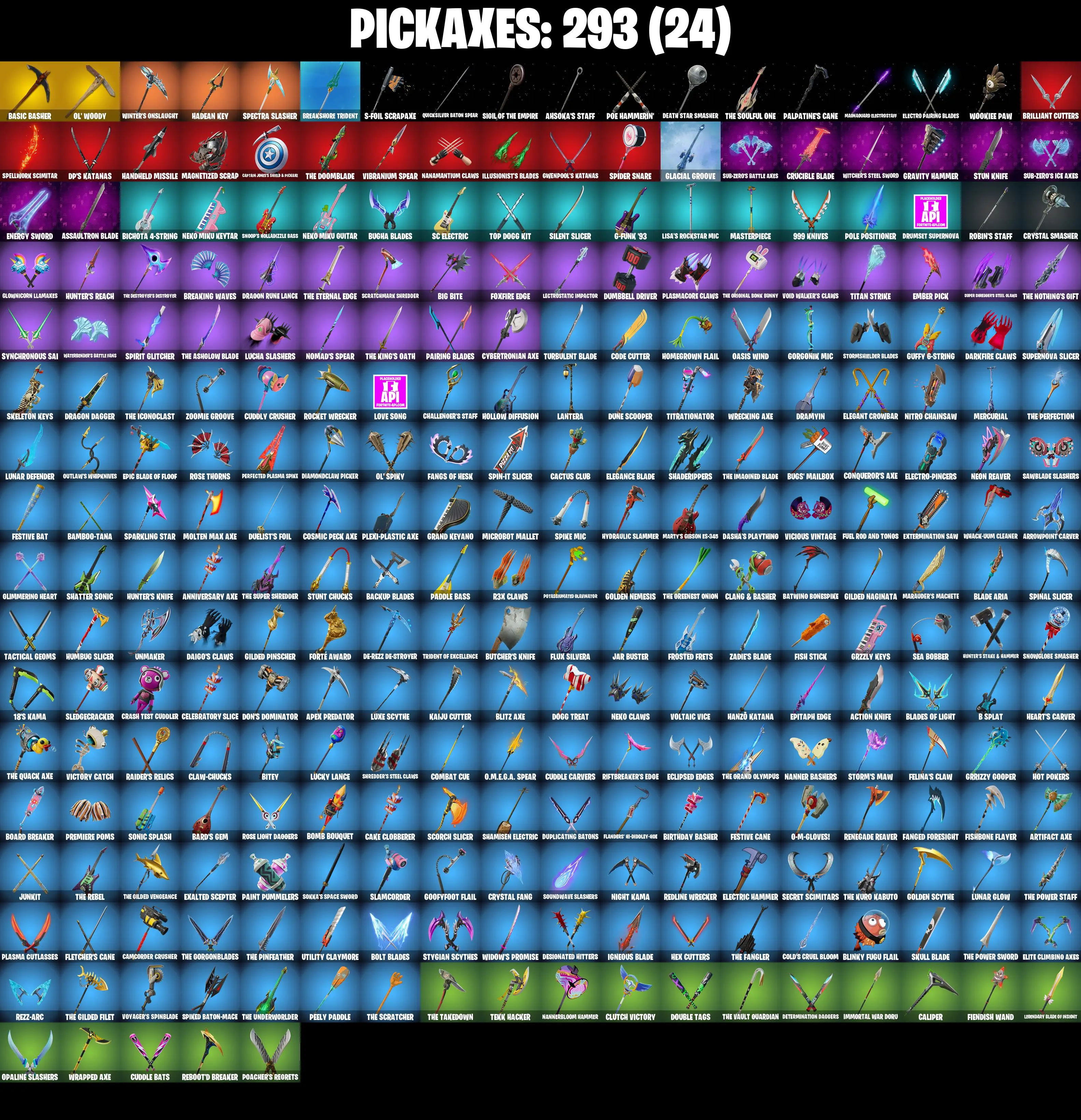 (PC/PSN/XBOX) 230 SKINS / Master Chief π° Snap π° Hades π° Omegarok π° Optimus Prime π° Kado Thorne π° The Ageless π° Malik π° Twyn π° 1900 V-Buck PARENTAL CONTROL β image 8