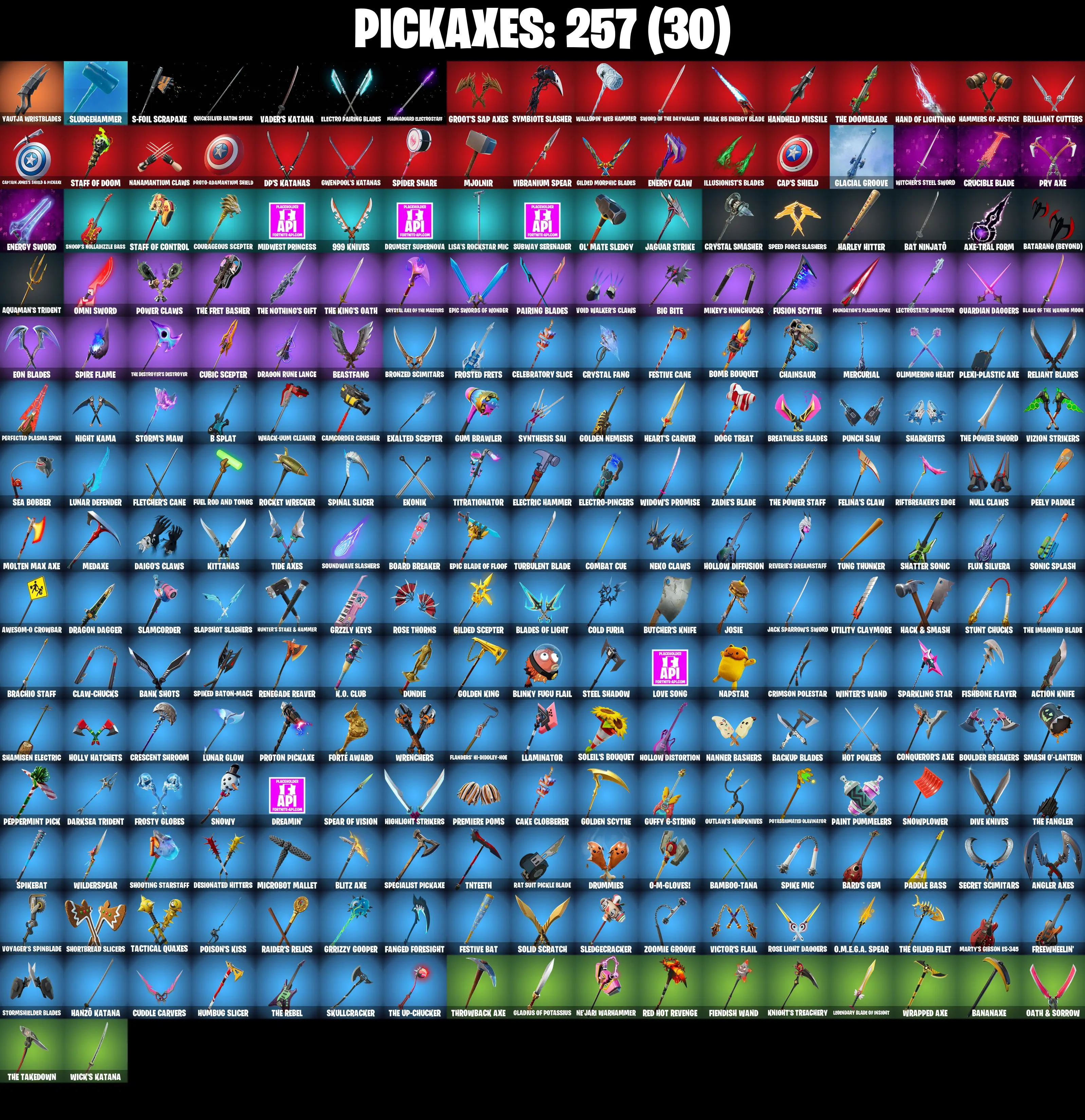 (PC/PSN/XBOX) 219 SKINS π Renegade Raider π Gold Midas π Gold TNTina π Gold Brutus π Gold Meowscles π Eternal Knight π Raz π 500 V-Buck PARENTAL CONTROL β image 7