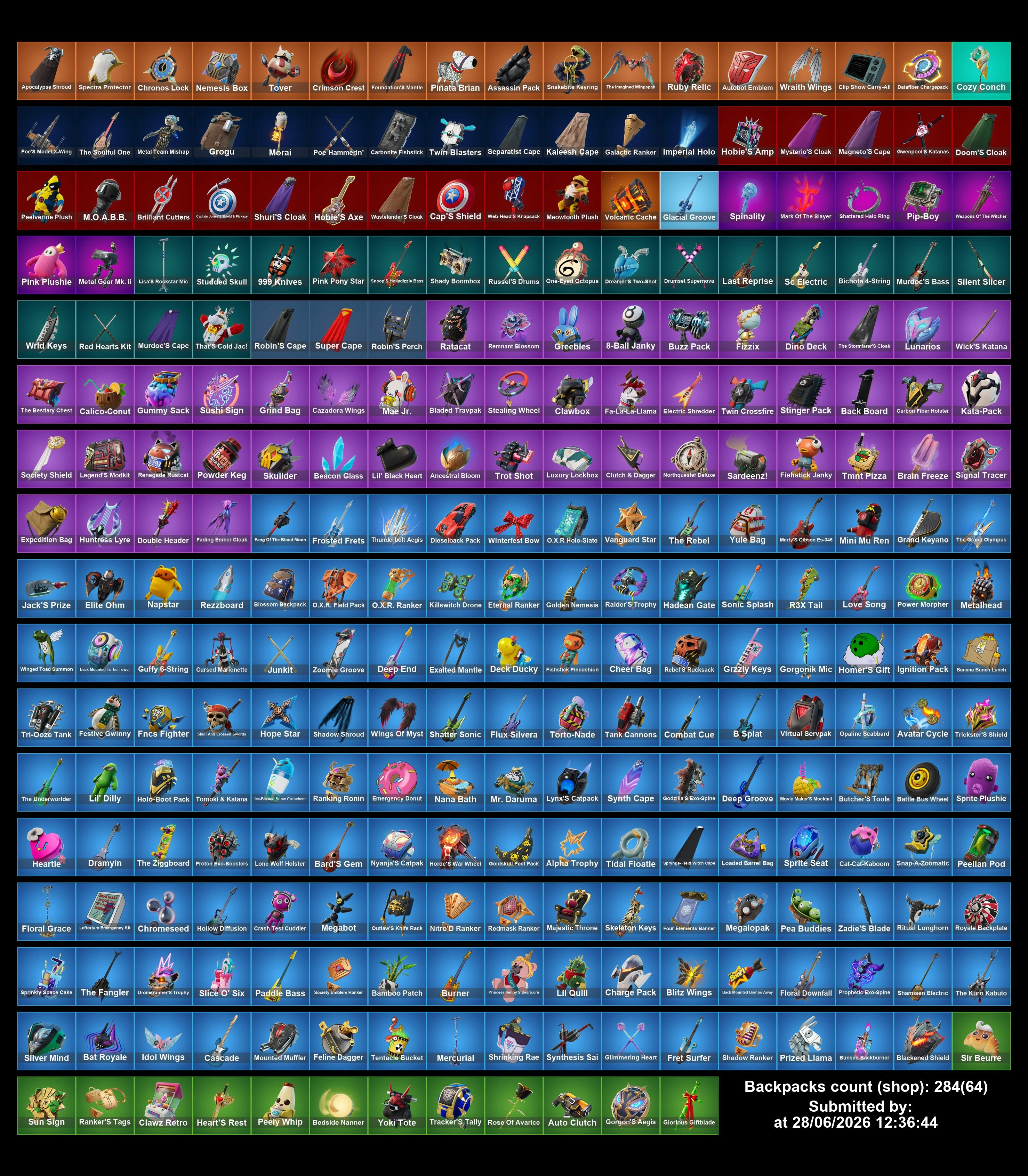 #SM6300 [PC/PSN/XBOX] 187 skins | Florin | Era | Peter Griffin | Kado Thorne | Paradigm (Reality-659) | Spectra Knight | The Foundation | John Wick | Valeria | Omegarok | Zeus
