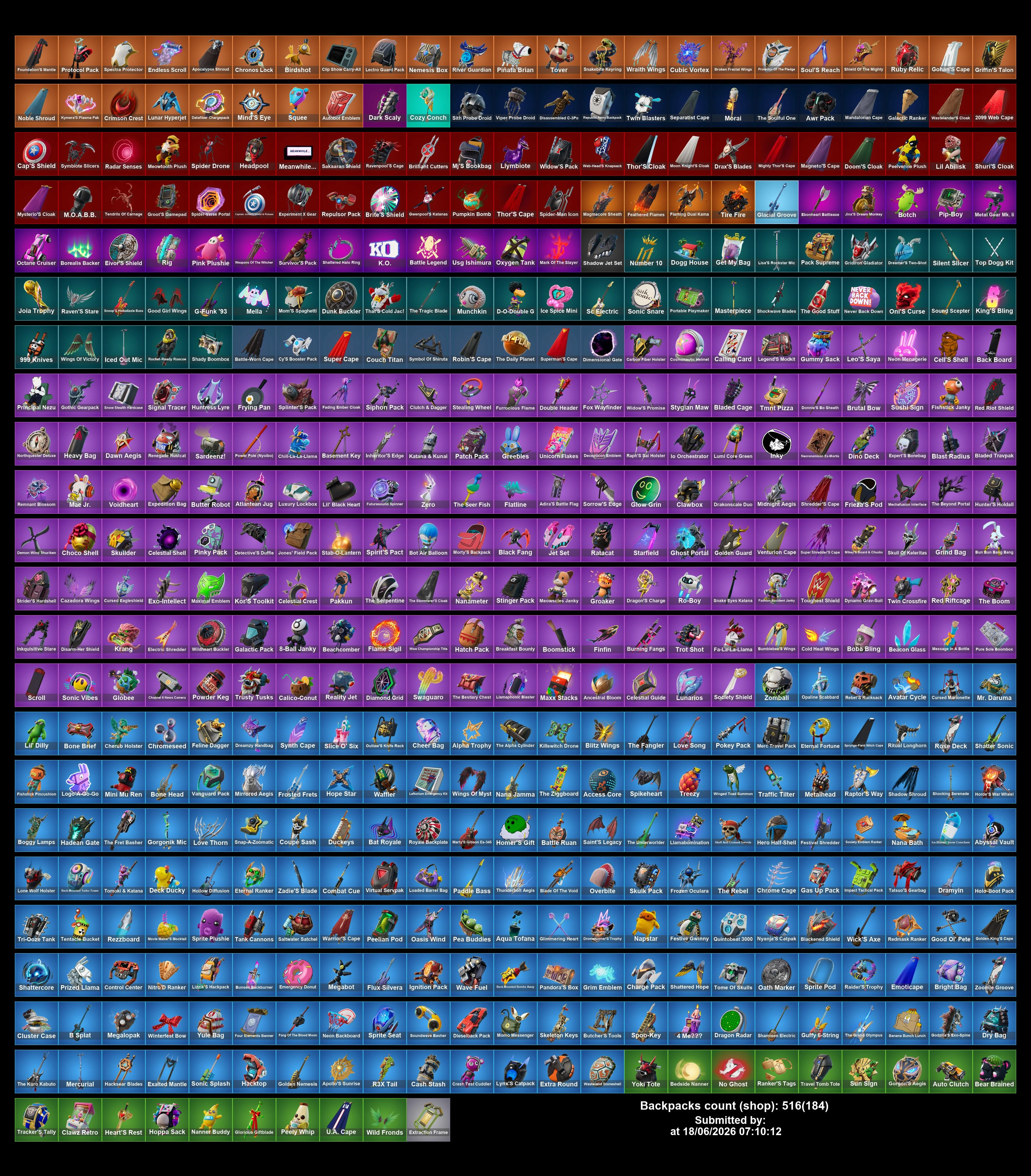 #SM6227 [PC/PSN/XBOX] 457 skins | Renegade Raider | Huntmaster Saber | Master Chief (Matte Black) | Naruto Uzumaki | Lina Scorch | Mike Lowrey | Black Adam | Victor Elite