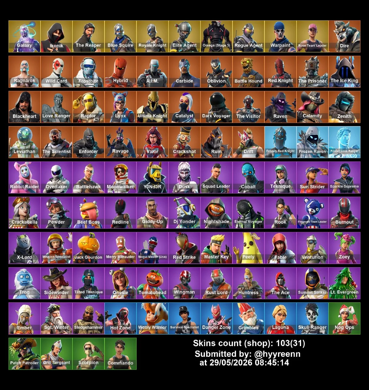 ๐ฎ PREMIUM FORTNITE ACCOUNT | 103 skins | Ikonik | Galaxy | Scenario | The reaper | Floss | fresh | tidy | ALL PLATFORMS โก๏ธ โ image 1