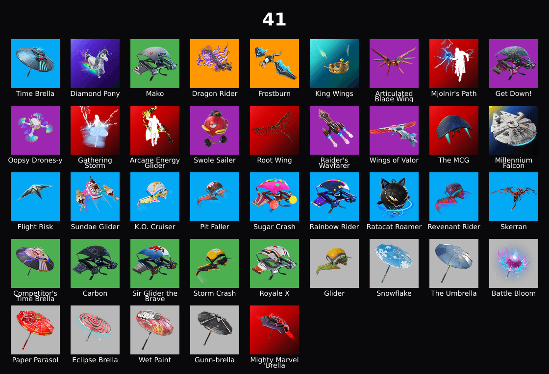 PC,PSN,XBOX 37 SKINS FA ⸱ OG RAIDER'S REVENGE ⸱ REAPER ⸱ BLUE SQUIRE ⸱ DOOM,GROOT,WOLVERINE ⸱ TAKE THE L ⸱ MAKO RK2799 — image 4