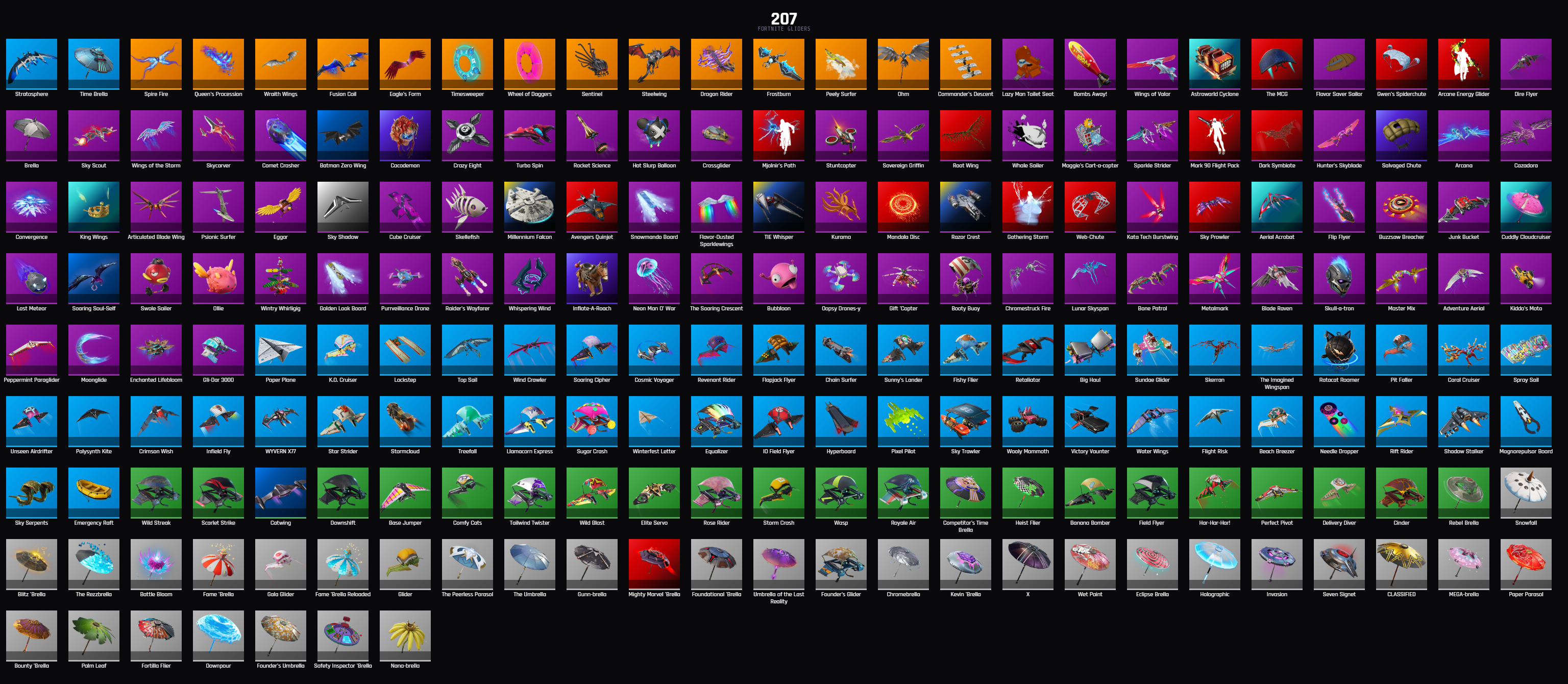 PC PSN XBOX 266 SKINS / LEVIATHAN AXE / OG STW / GLOW / ROGUE AGENT / GALAXIA / MIDAS / DEADPOOL / TONY STARK / ARCANE VI / LARA CROFT — image 3