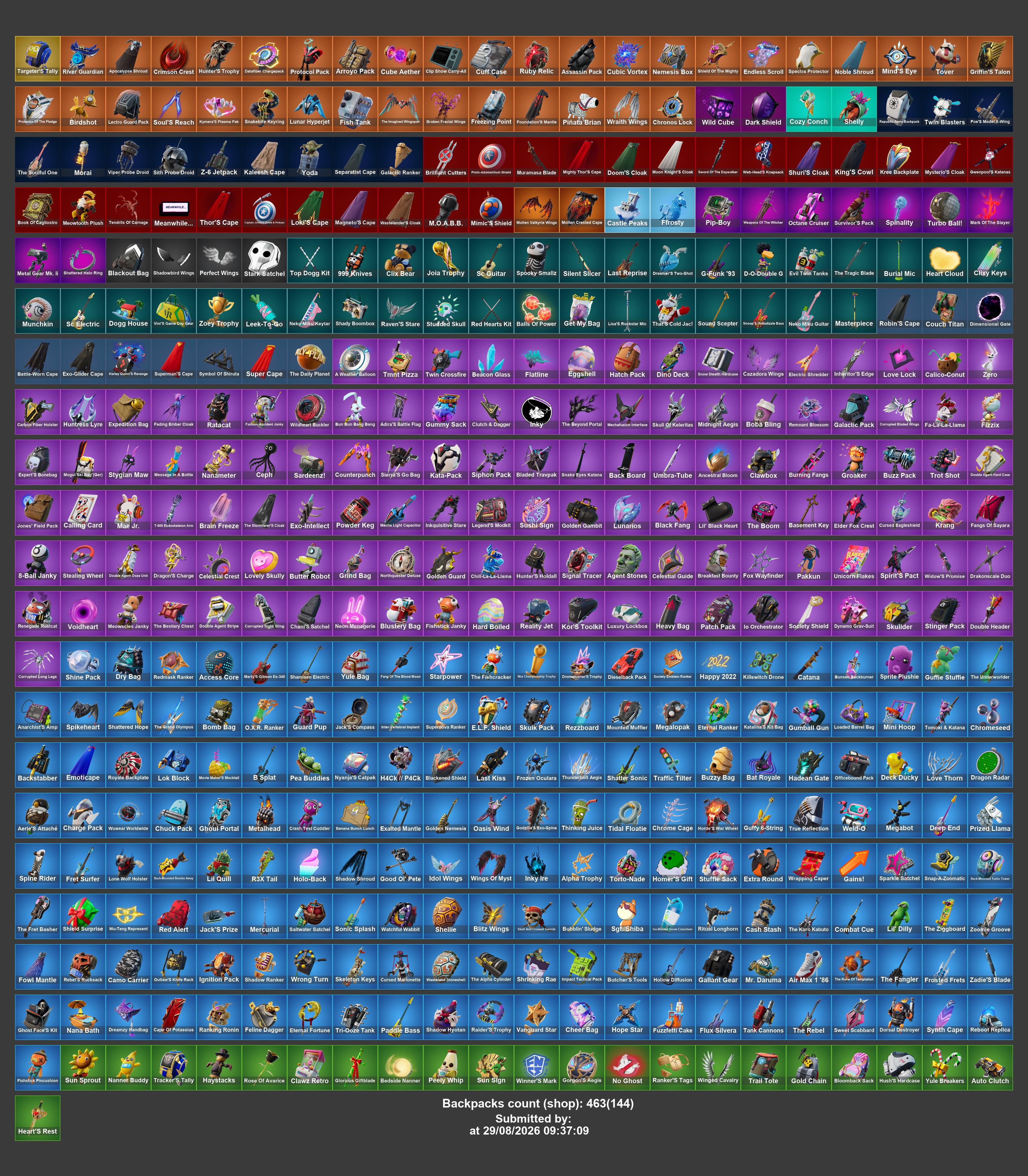 #R8440[PC/PSN/XBOX] 415 skins | Black Adam | Shady Doggo | Snake Eyes | NBA 75 Swish | Andre | Renee | FNCS 3:1 Champion | The Champion | Joey | Menace | Ronin | Leviathan