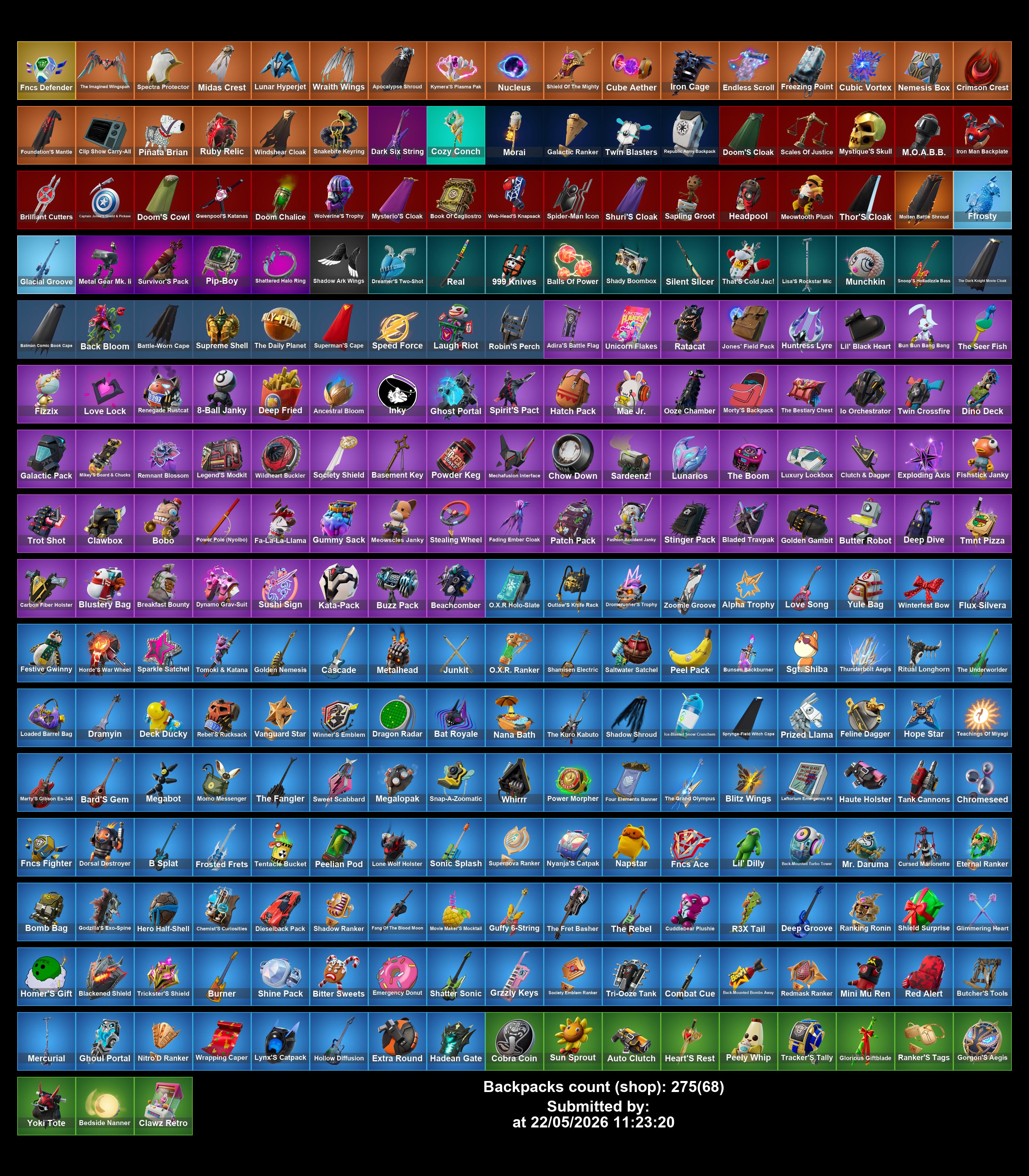 [PC/PSN/XBOX] 206 skins | Renegade Raider | Lara Croft | MANY SWEATY SKINS ⸱ Ruby + Crystal + Nisha + The Mighty Volt | MARVEL SKINS BUNDLE ⸱ Spider-Man + Wolverine + Emma Frost + War Machine | DC SKINS BUNDLE ⸱ Poison Ivy + Batman Zero + Aquaman + The Jo