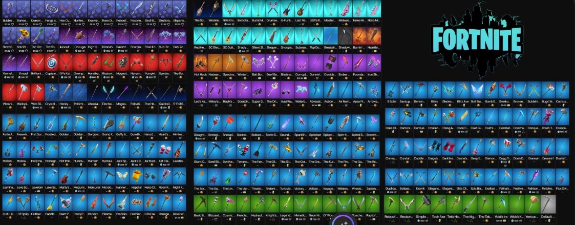 Fortnite ⸱ 200 Skins ⸱ Large Locker Collection ⸱ PC/PSN/XBOX