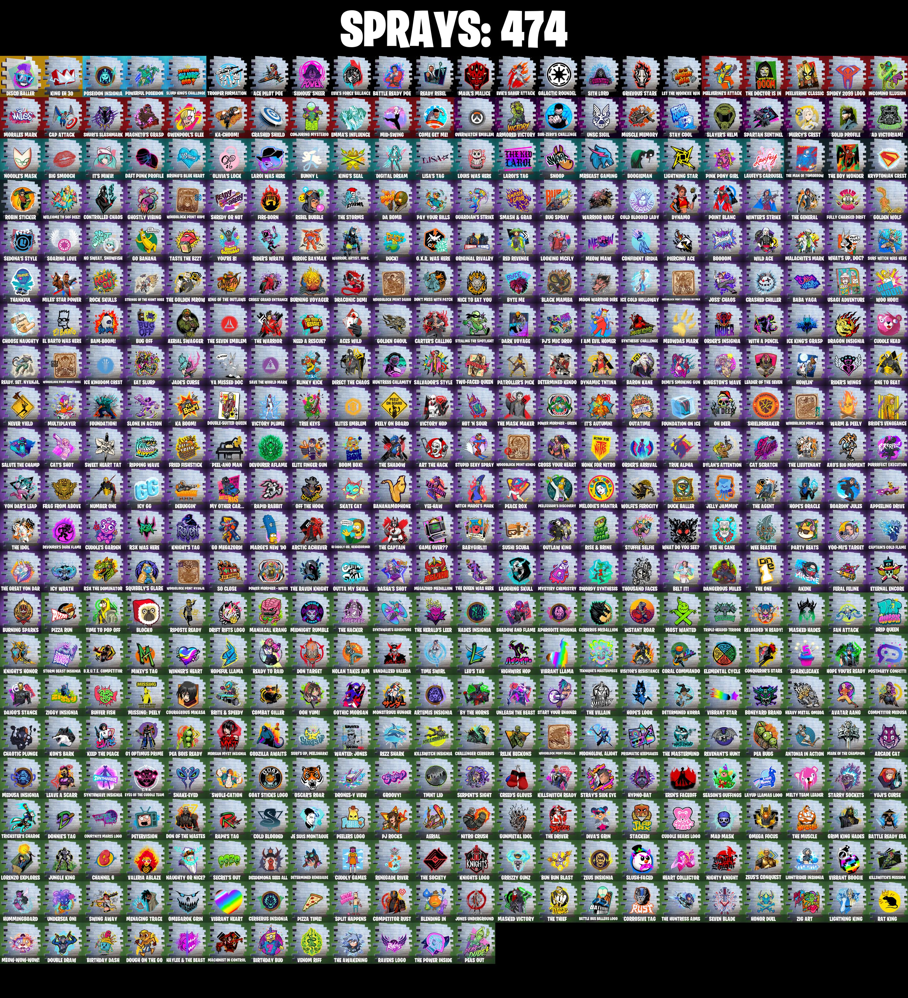 (PC/PSN/XBOX) 412 SKINS π Renegade Raider π Aerial Assault Trooper π Master Chief (Matte Black) π Black Adam π Championship Jonesy π Spectra Knight π 0 V-Buck PARENTAL CONTROL β image 5