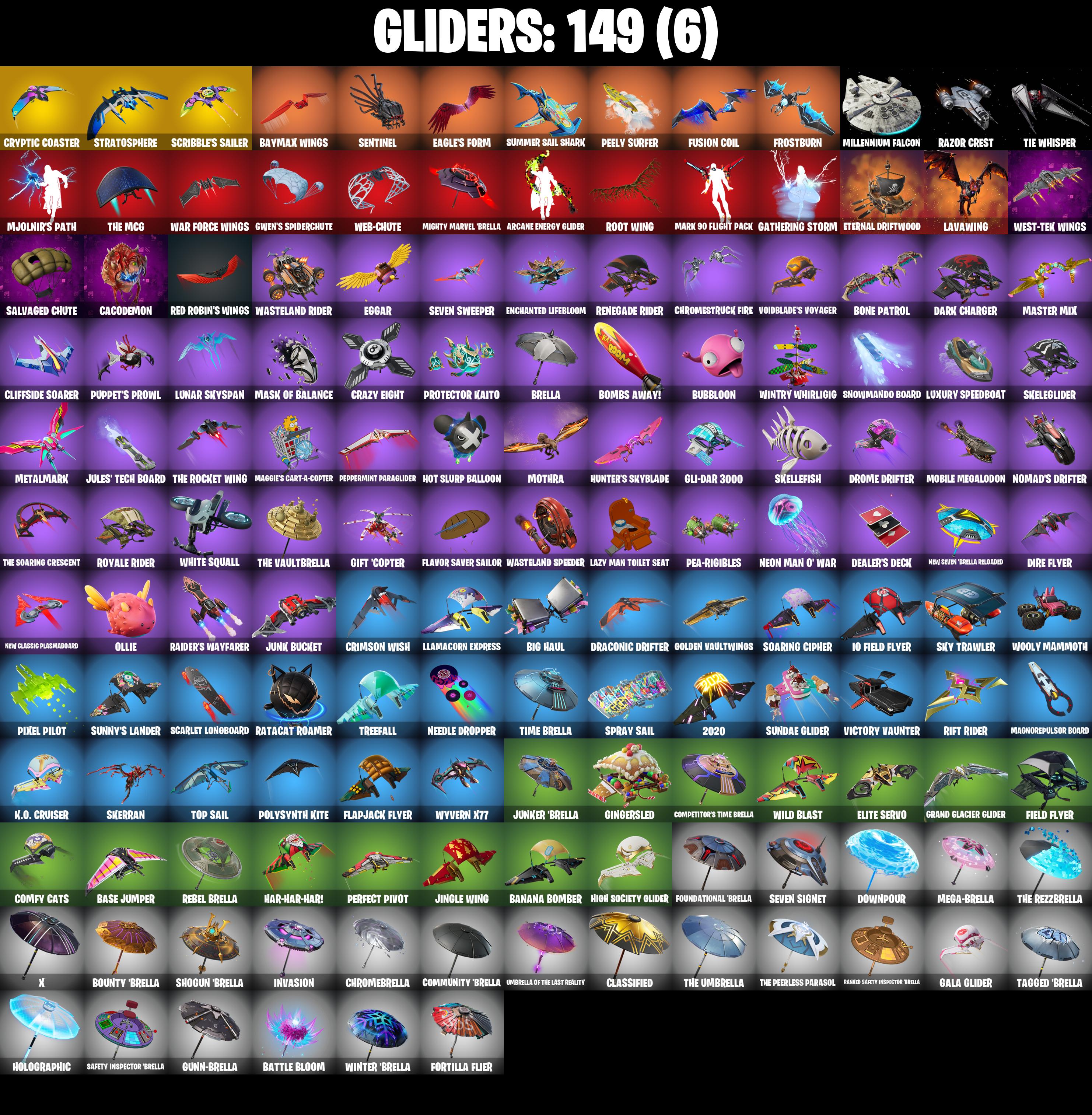 (PC/PSN/XBOX) 172 SKINS π Neo Versa π Gold Midas π Gold Meowscles π Gold Brutus π Keri Commander π Point Patroller π Trilogy π 50 V-Buck PARENTAL CONTROL β image 7