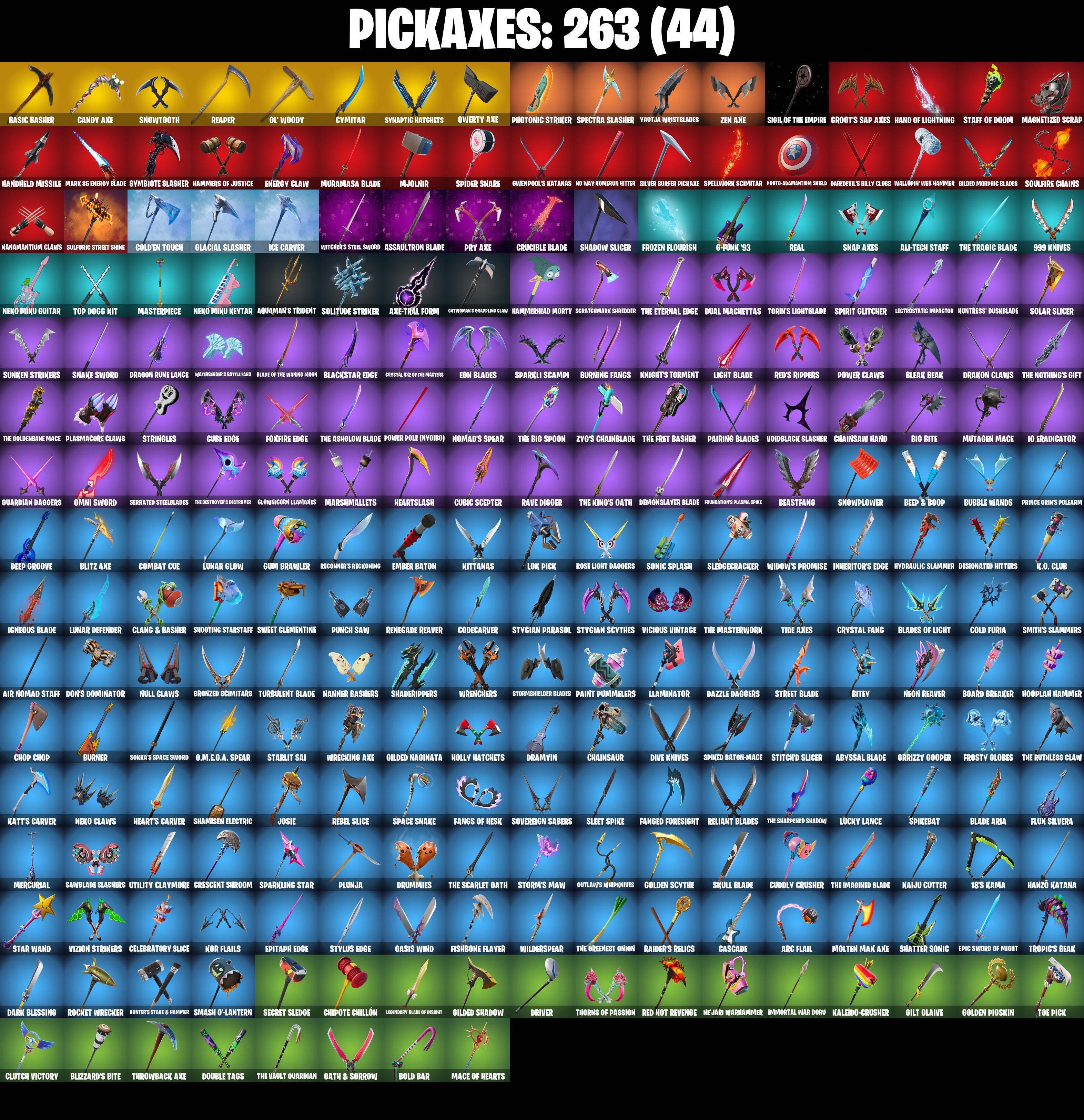 (PC/PSN/XBOX) 302 SKINS π Cloud Striker π Clutch π Keri Commander π FNCS 3:1 Champion π Grind π Major Glory π Kata Captain π 200 V-Buck PARENTAL CONTROL β image 8