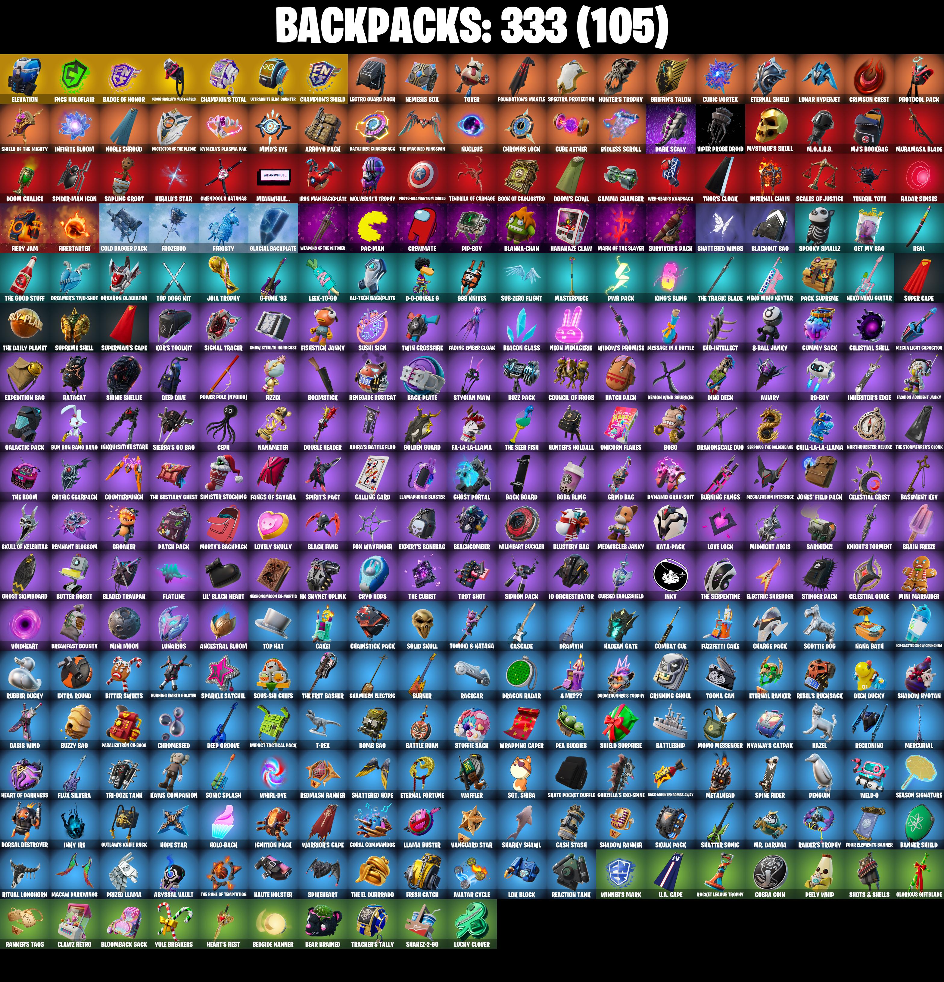 (PC/PSN/XBOX) 302 SKINS π Cloud Striker π Clutch π Keri Commander π FNCS 3:1 Champion π Grind π Major Glory π Kata Captain π 200 V-Buck PARENTAL CONTROL β image 4