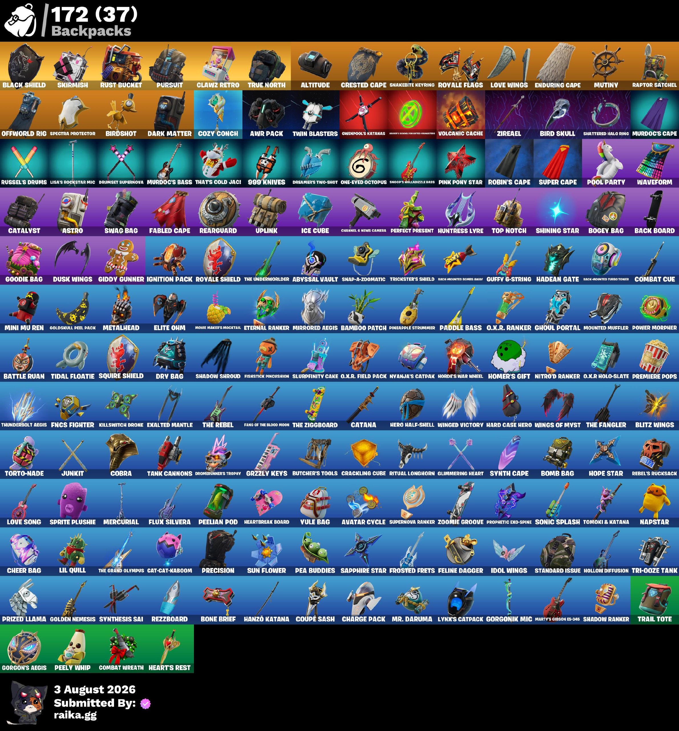 OG DEAL π PC/PSN/XBOX π₯ 137 skins | OG STW | OG Renegade Raider | Black Knight | Sparkle Specialist | The Reaper | Blue Squire | Royale Knight | Elite Agent | Trailblazer | Elite Zadie | Rogue Agent | 100 VB β image 5