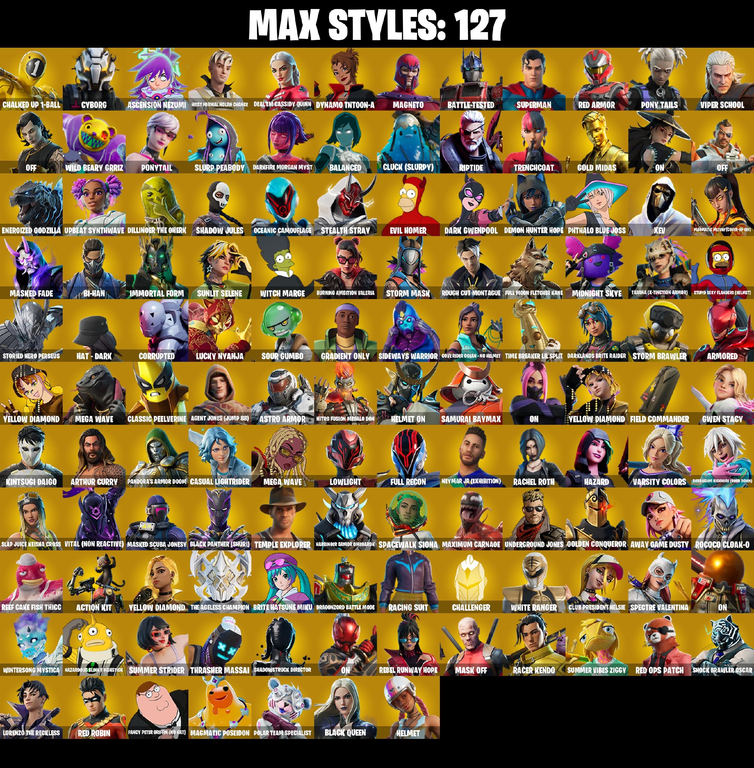 (PC/PSN/XBOX) 292 SKINS ⚡️ Travis Scott ⚡️ Gold Midas ⚡️ Sultura ⚡️ Naruto Uzumaki ⚡️ The Imagined ⚡️ Joey ⚡️ Sorana ⚡️ Valeria ⚡️ Twyn ⚡️ Era ⚡️ 1150 V-Bucks — image 3