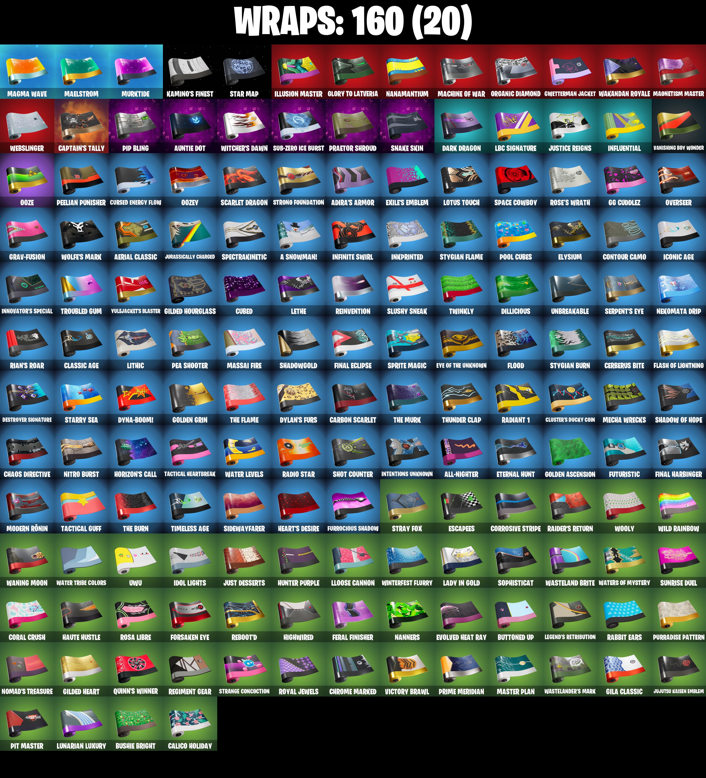 (PC/PSN/XBOX) 162 SKINS π Black Adam π Peter Griffin π Hades π Ronin π Omegarok π Mizuki π Optimus Prime π Kado Thorne π 0 V-Buck PARENTAL CONTROL β image 3