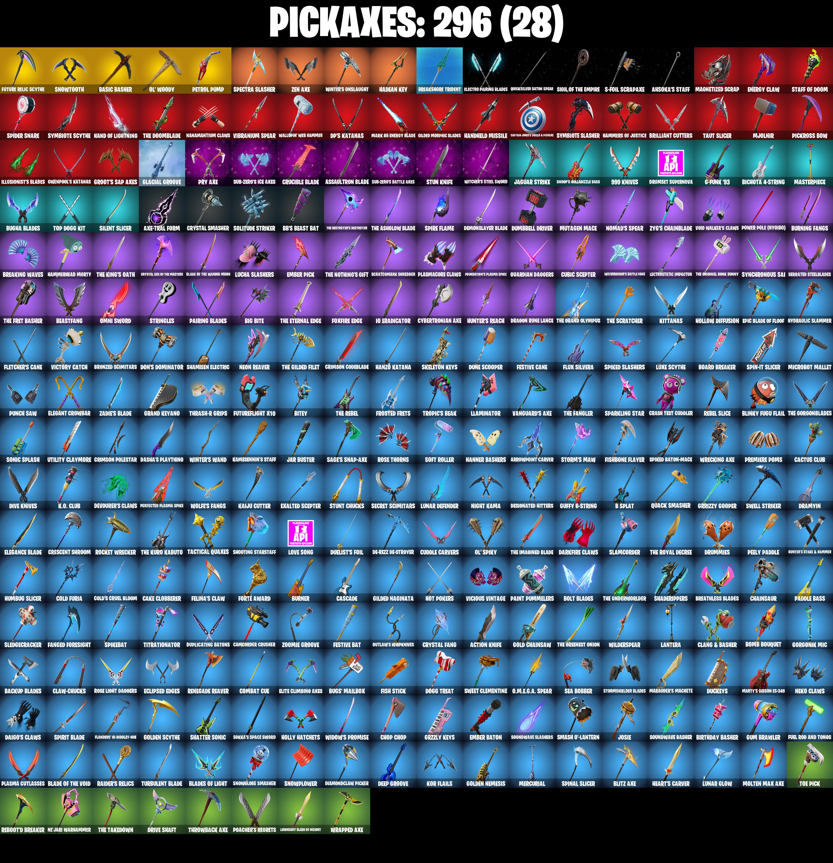 (PC/PSN/XBOX) 231 SKINS π Fixer π Lina Scorch π Subzero Cryptic π Hades π Valeria π Son Goku π Malik π Optimus Prime π 0 V-Buck PARENTAL CONTROL β image 4