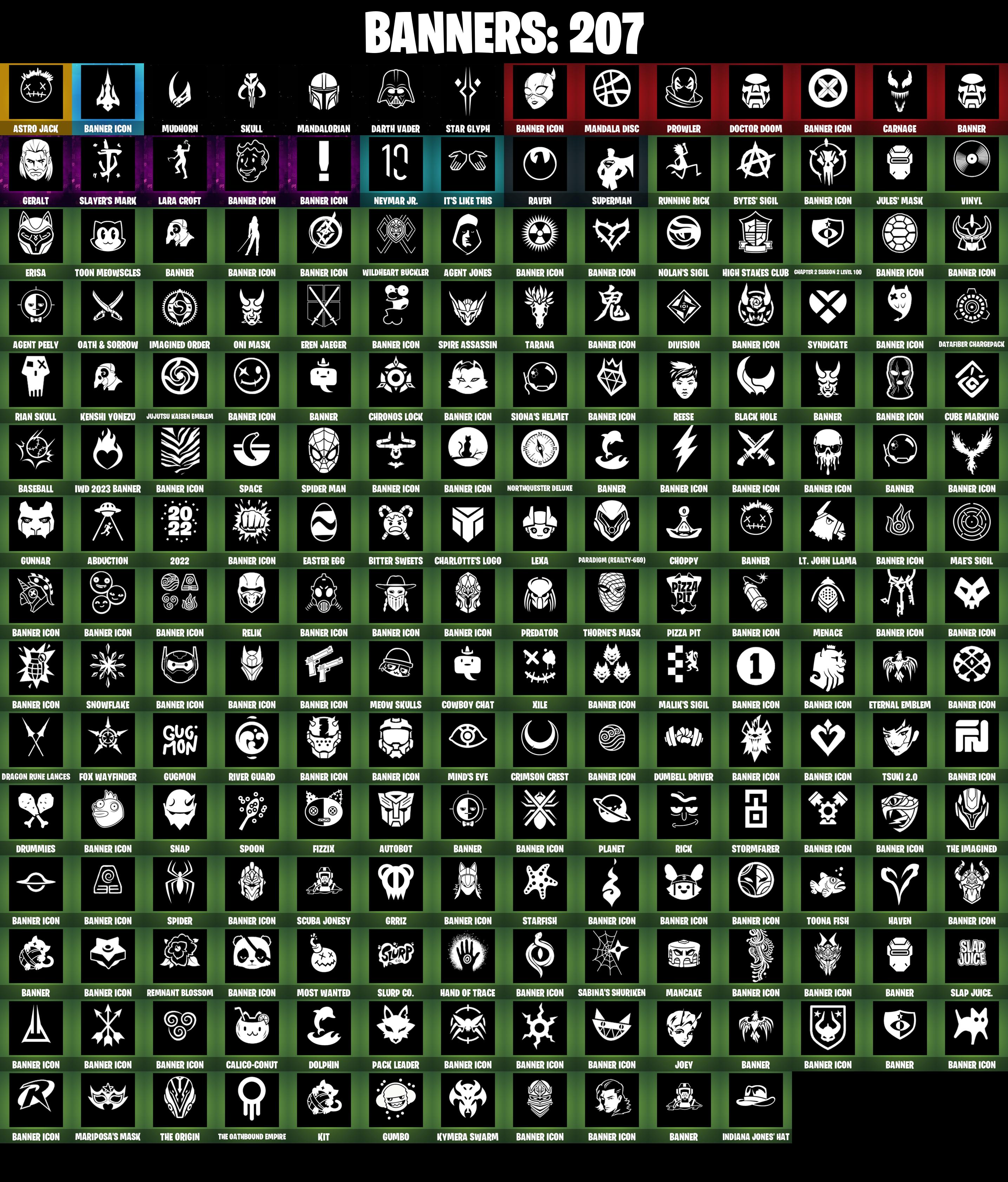 (PC/PSN) 240 SKINS π₯ NBA 75 Flex π₯ Pitch Patroller π₯ Galaxy Scout π₯ Torin π₯ The Imagined π₯ The Origin π₯ The Cube Queen π₯ Kymera π₯ 100 V-Bucπ₯ PARENTAL CONTROLS β image 4