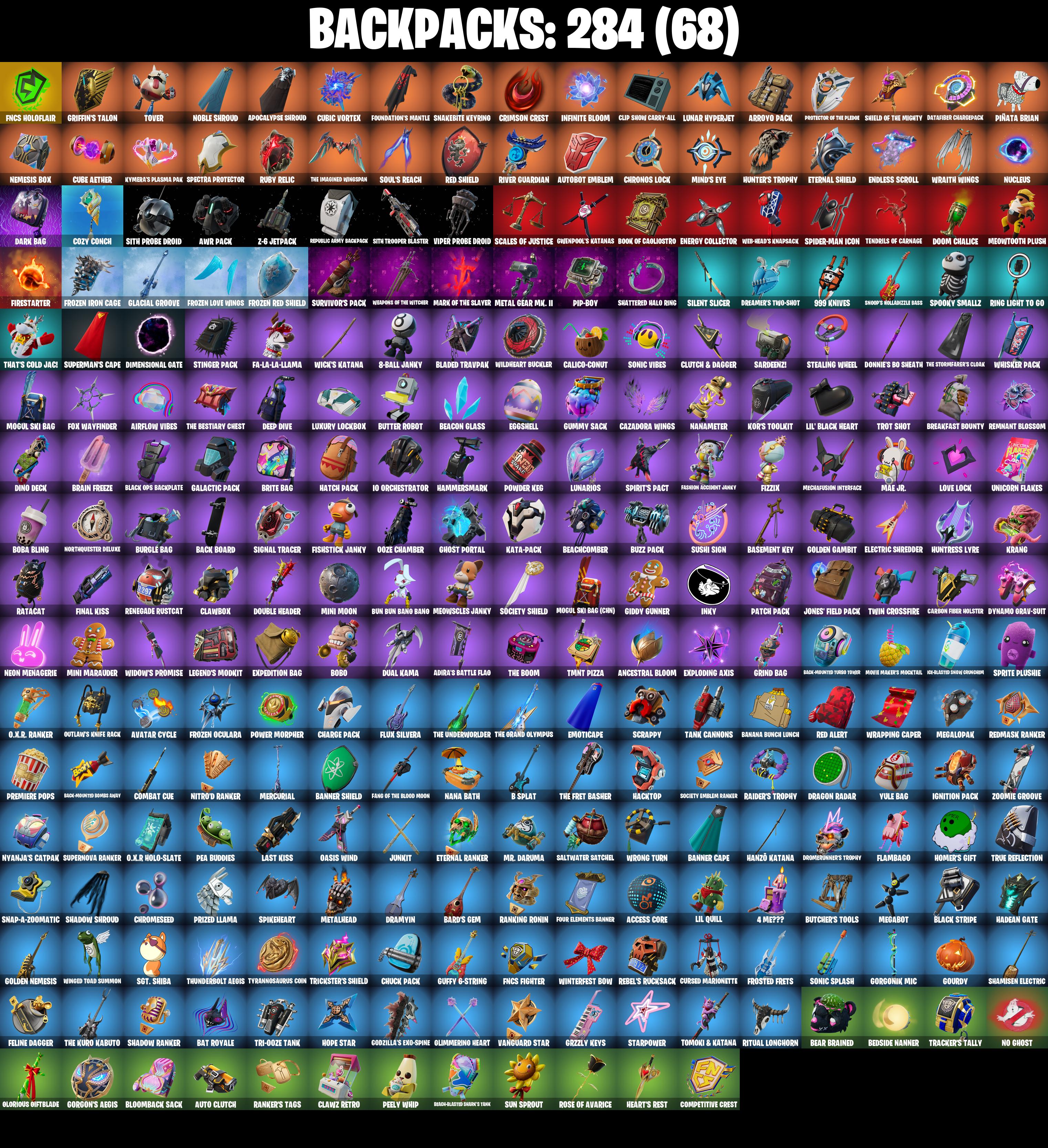 (PC/PSN) 240 SKINS π₯ NBA 75 Flex π₯ Pitch Patroller π₯ Galaxy Scout π₯ Torin π₯ The Imagined π₯ The Origin π₯ The Cube Queen π₯ Kymera π₯ 100 V-Bucπ₯ PARENTAL CONTROLS β image 3
