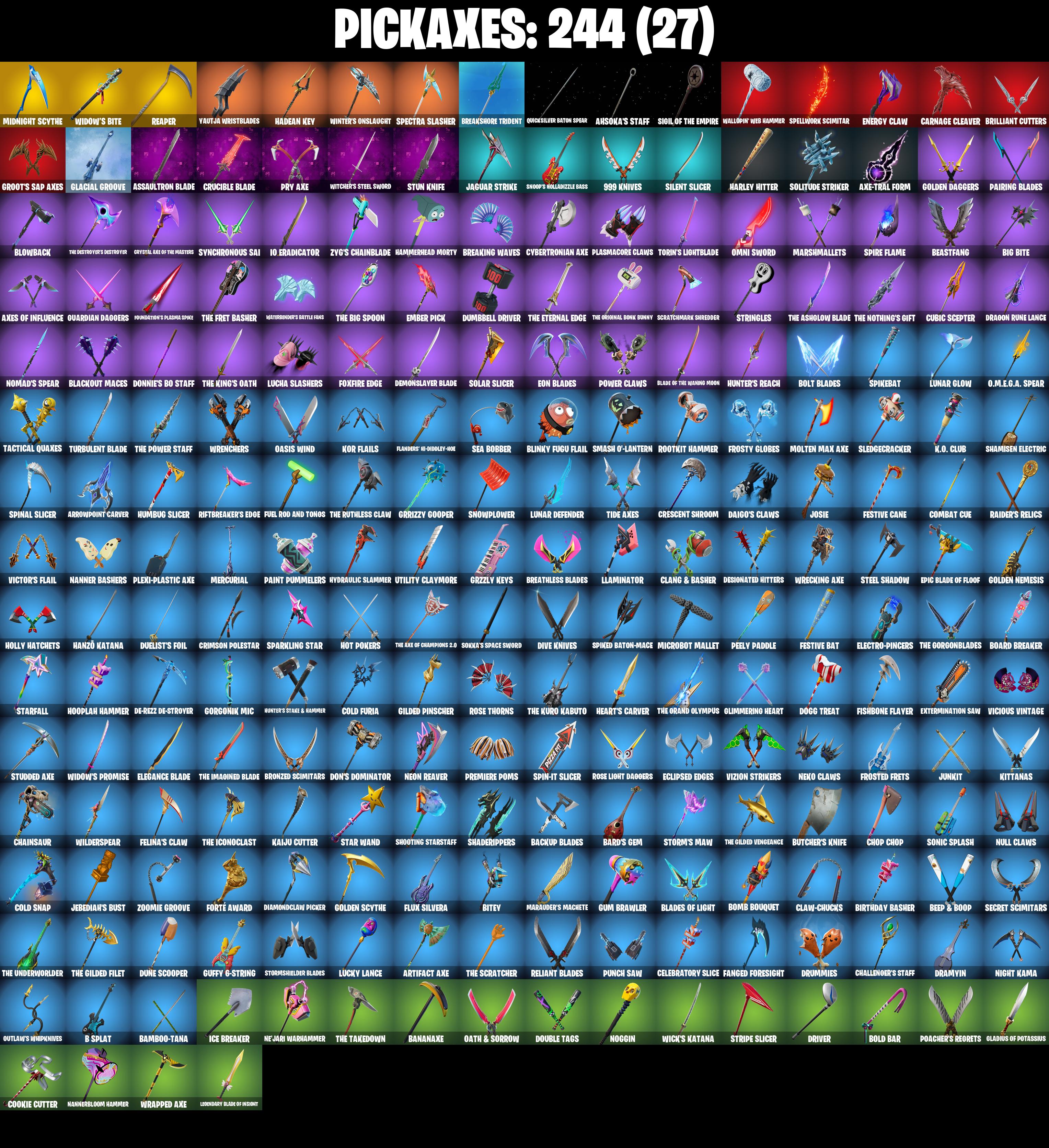 (PC/PSN) 240 SKINS π₯ NBA 75 Flex π₯ Pitch Patroller π₯ Galaxy Scout π₯ Torin π₯ The Imagined π₯ The Origin π₯ The Cube Queen π₯ Kymera π₯ 100 V-Bucπ₯ PARENTAL CONTROLS β image 7