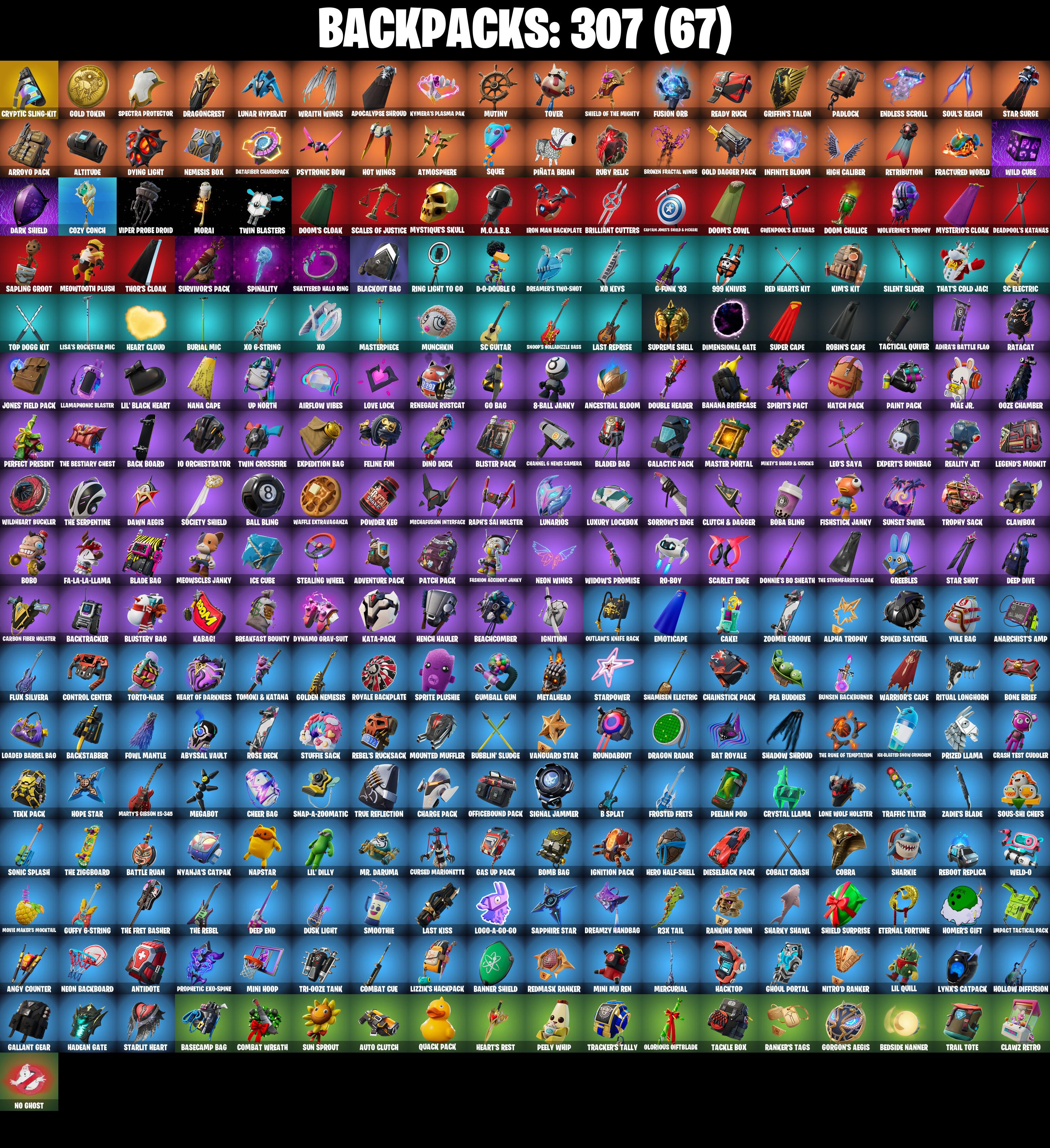 (PC/PSN/XBOX) 264 SKINS π Renegade Raider π Gold Midas π Gold Brutus π Subzero Cryptic π Lina Scorch π Cobalt Snowfoot π 300 V-Buck PARENTAL CONTROL β image 4