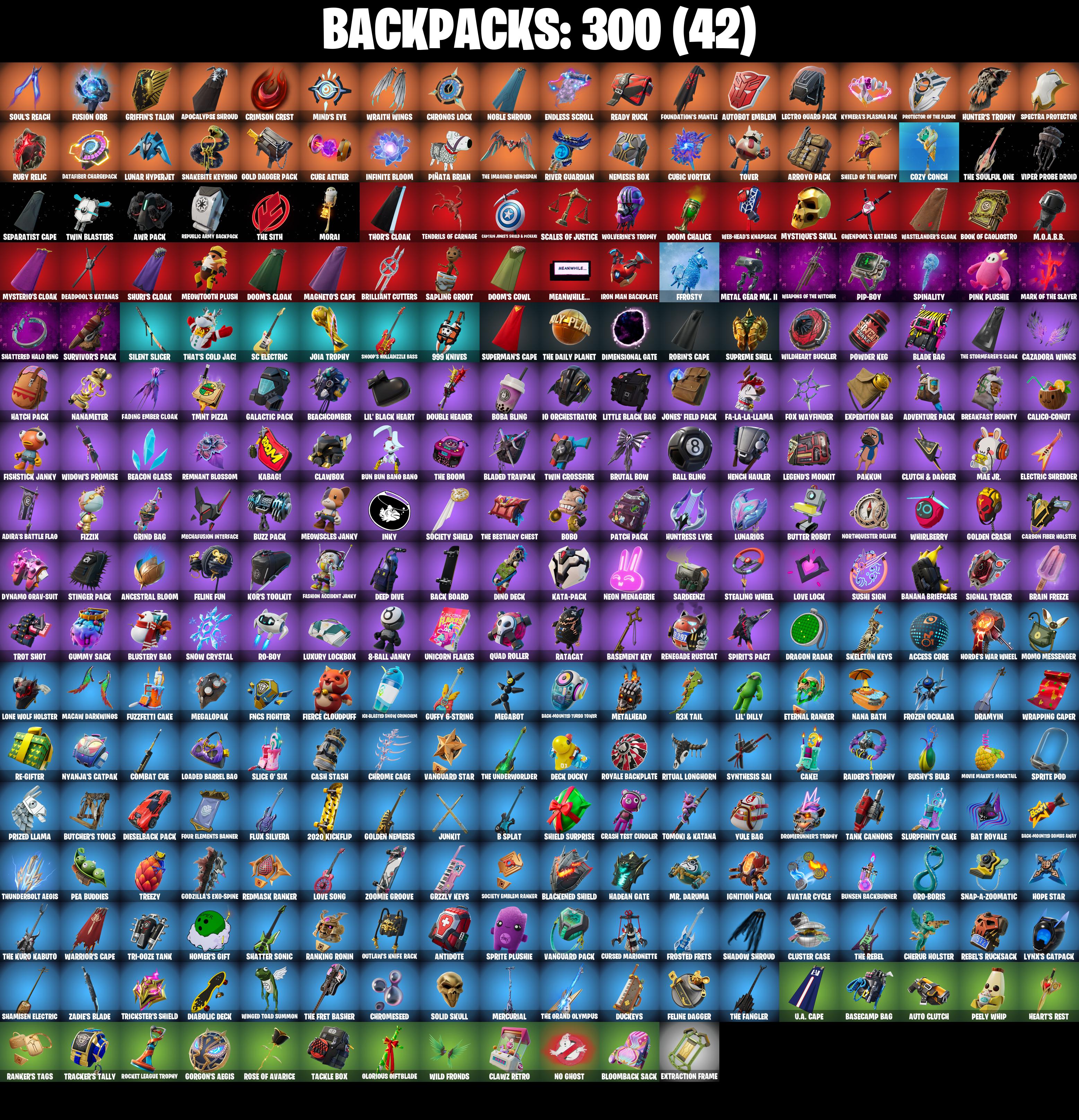 (PC/PSN/XBOX) 223 SKINS π Gold Midas π Hades π Valeria π Malik π Optimus Prime π Menace π The Imagined π Spectra Knight π 350 V-Buck PARENTAL CONTROL β image 7