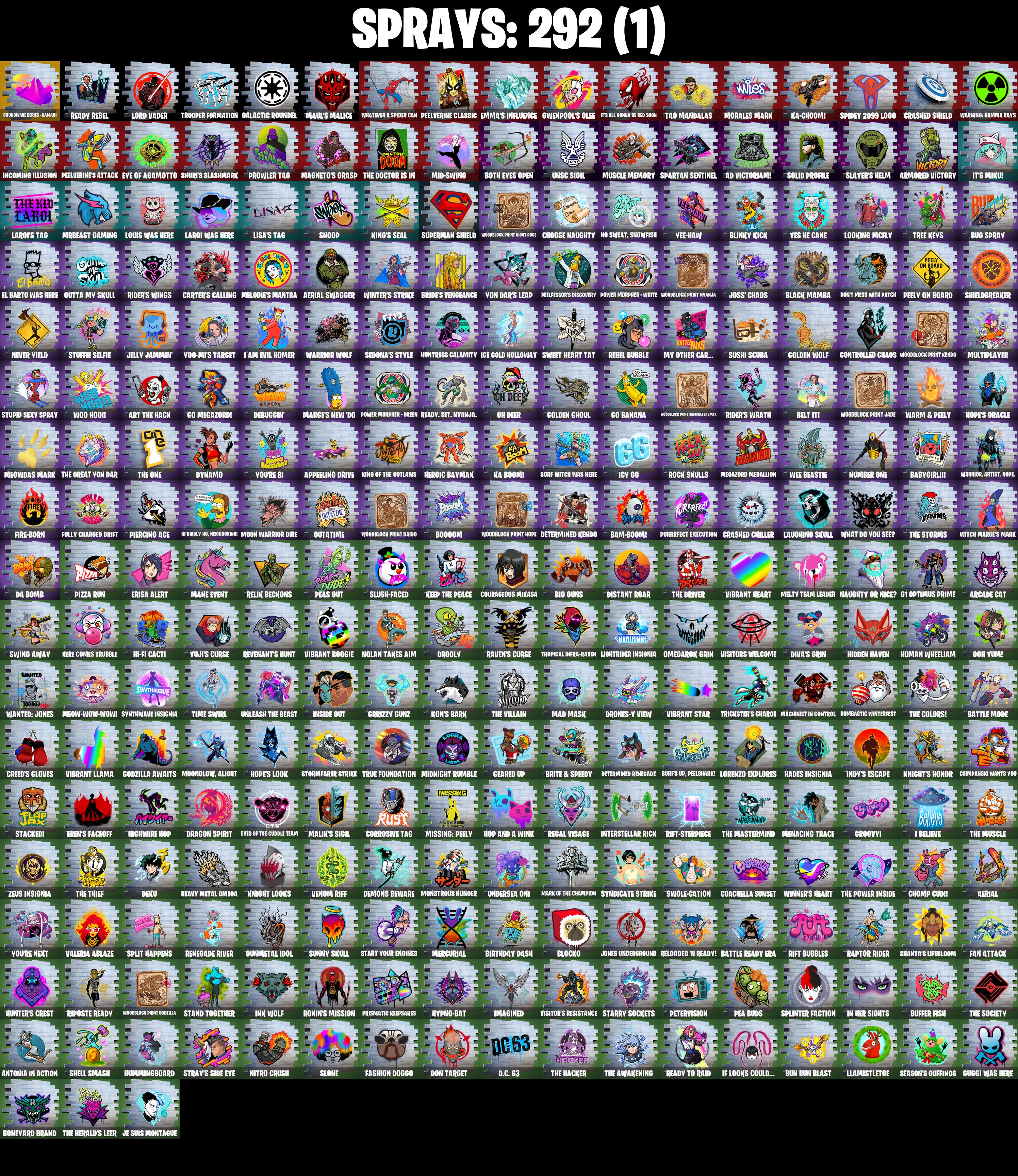 (PC/PSN/XBOX) 321 SKINS π₯ Renegade Raider π₯ Master Chief π₯ Omegarok π₯ Son Goku π₯ Renzo the Destroyer π₯ Mizuki π₯ Leviathan π₯ 1100 VB | PARENTAL CONTROLS β image 8