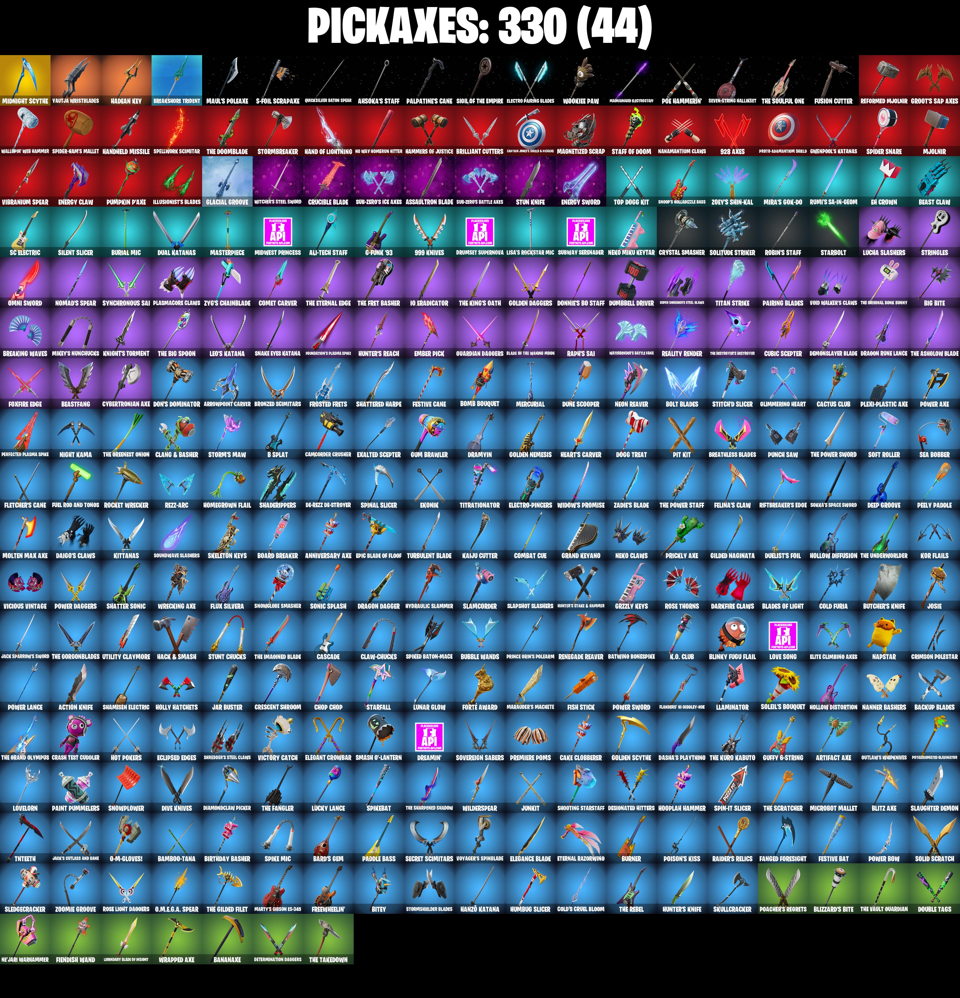 (PC/PSN/XBOX) 278 SKINS π Renegade Raider π Snake Eyes π Gear Specialist Maya π The Imagined π Backlash π Zeus π 1100 V-Buck PARENTAL CONTROL β image 8