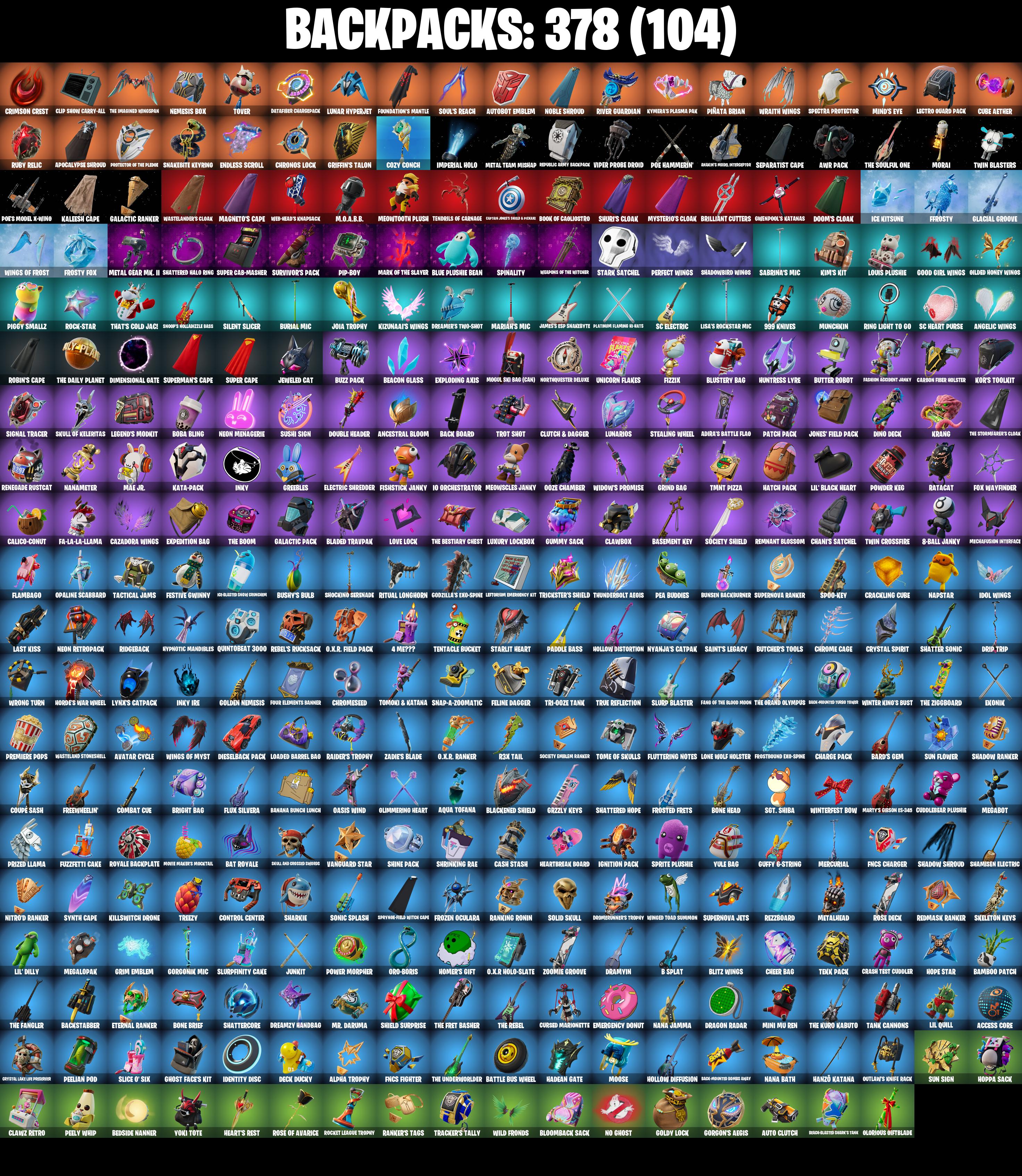 (PC) 282 SKINS π₯ Optimus Prime π₯ Spire Assassin π₯ The Foundation π₯ Malik π₯ Omegarok π₯ Torin π₯ Hades π₯ Kymera π₯ Snap π₯ Zeus π₯ 0 V-Bucπ₯ PARENTAL CONTROLS β image 3