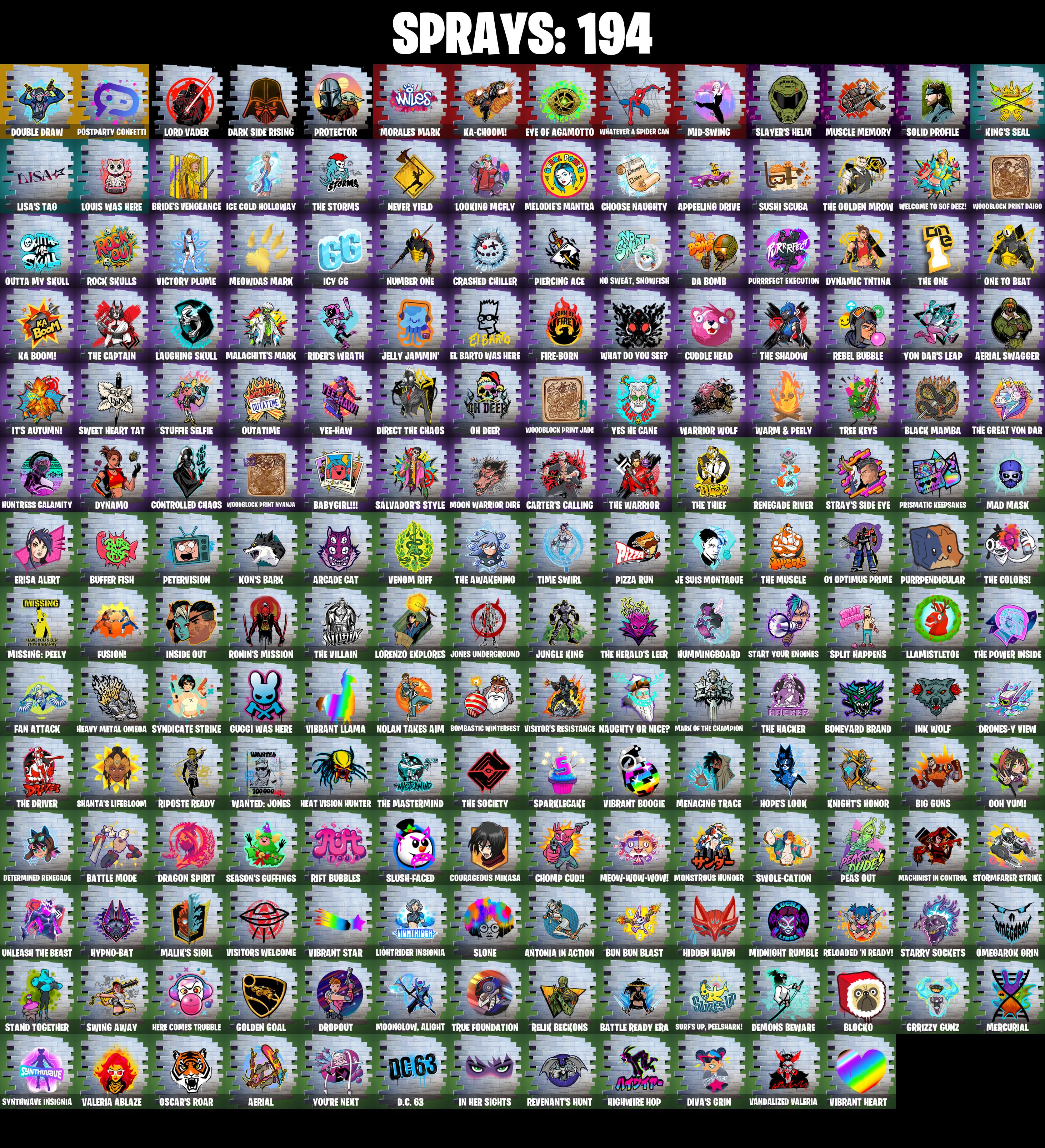 (PC/PSN) 193 SKINS π₯ Xander π₯ Backlash π₯ Kymera π₯ Era π₯ The Ageless π₯ Mizuki π₯ Vegeta π₯ Snap π₯ Malik π₯ Ronin π₯ Optimus Prime π₯ 200 V-Buc PARENTAL CONTROLS β image 8