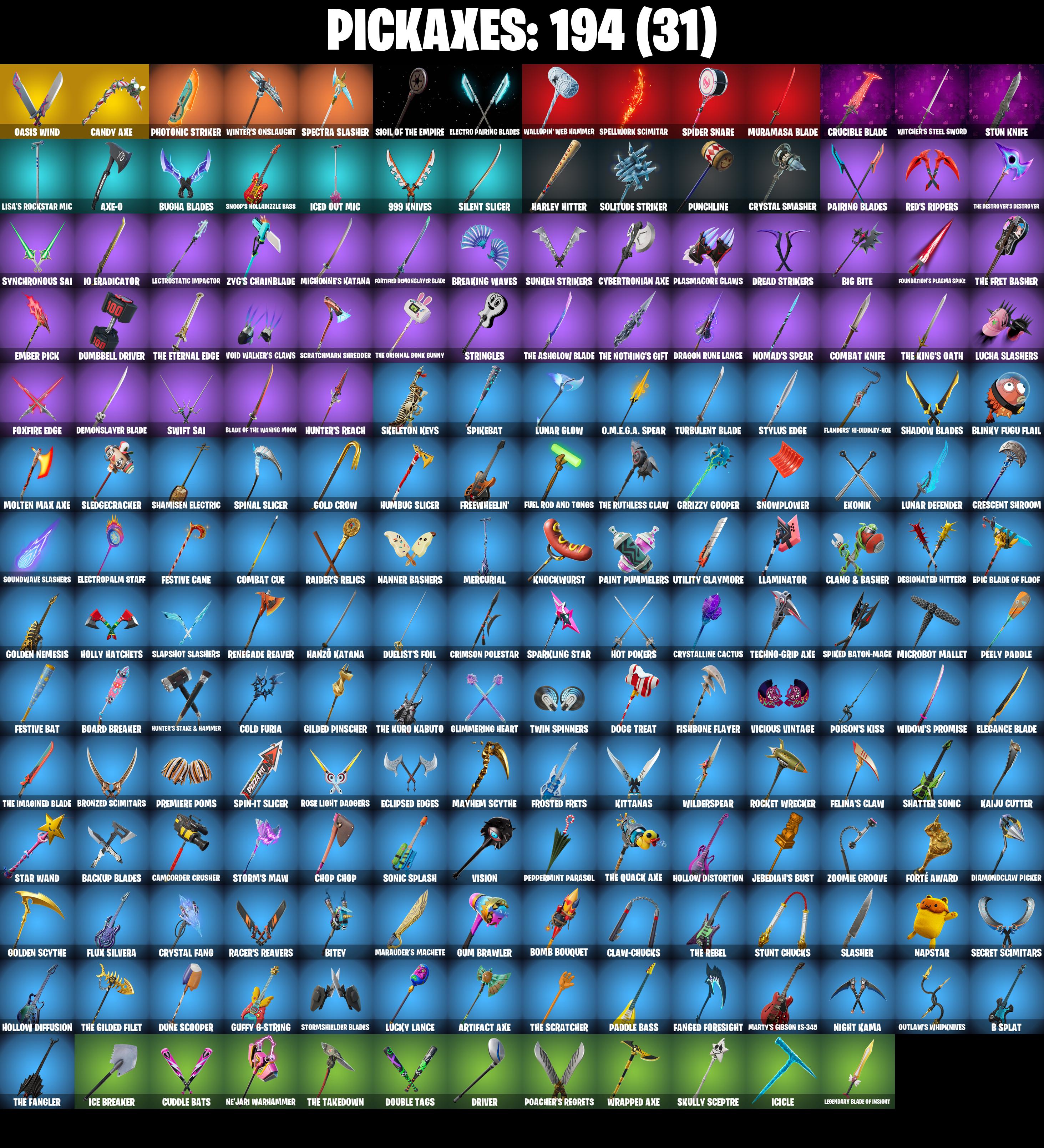 (PC/PSN) 193 SKINS π₯ Xander π₯ Backlash π₯ Kymera π₯ Era π₯ The Ageless π₯ Mizuki π₯ Vegeta π₯ Snap π₯ Malik π₯ Ronin π₯ Optimus Prime π₯ 200 V-Buc PARENTAL CONTROLS β image 7