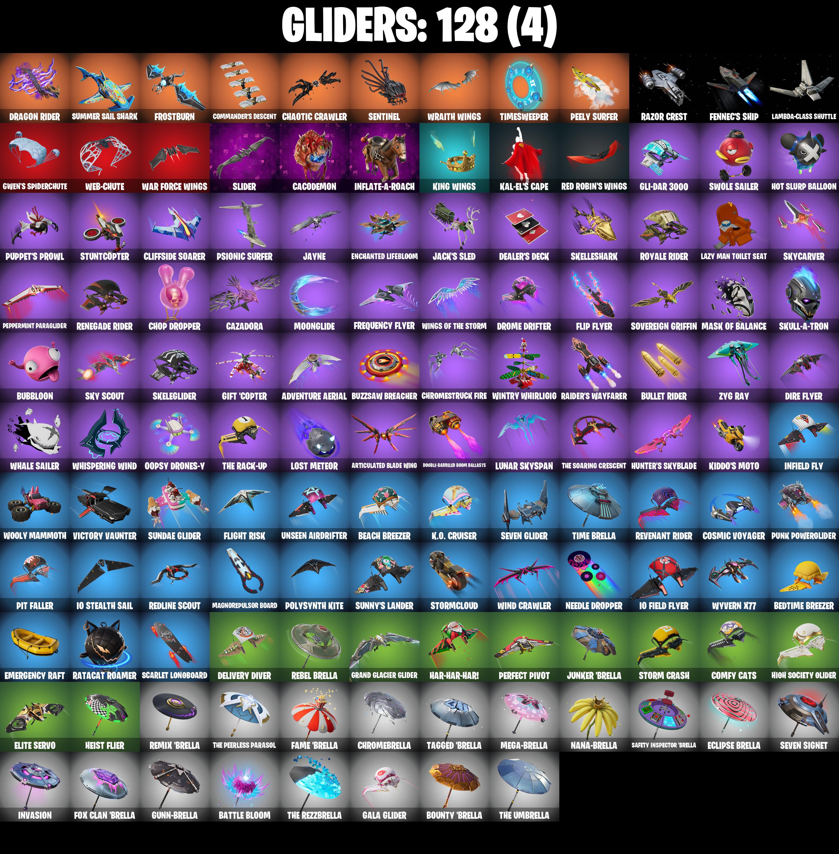 (PC/PSN) 193 SKINS π₯ Xander π₯ Backlash π₯ Kymera π₯ Era π₯ The Ageless π₯ Mizuki π₯ Vegeta π₯ Snap π₯ Malik π₯ Ronin π₯ Optimus Prime π₯ 200 V-Buc PARENTAL CONTROLS β image 5