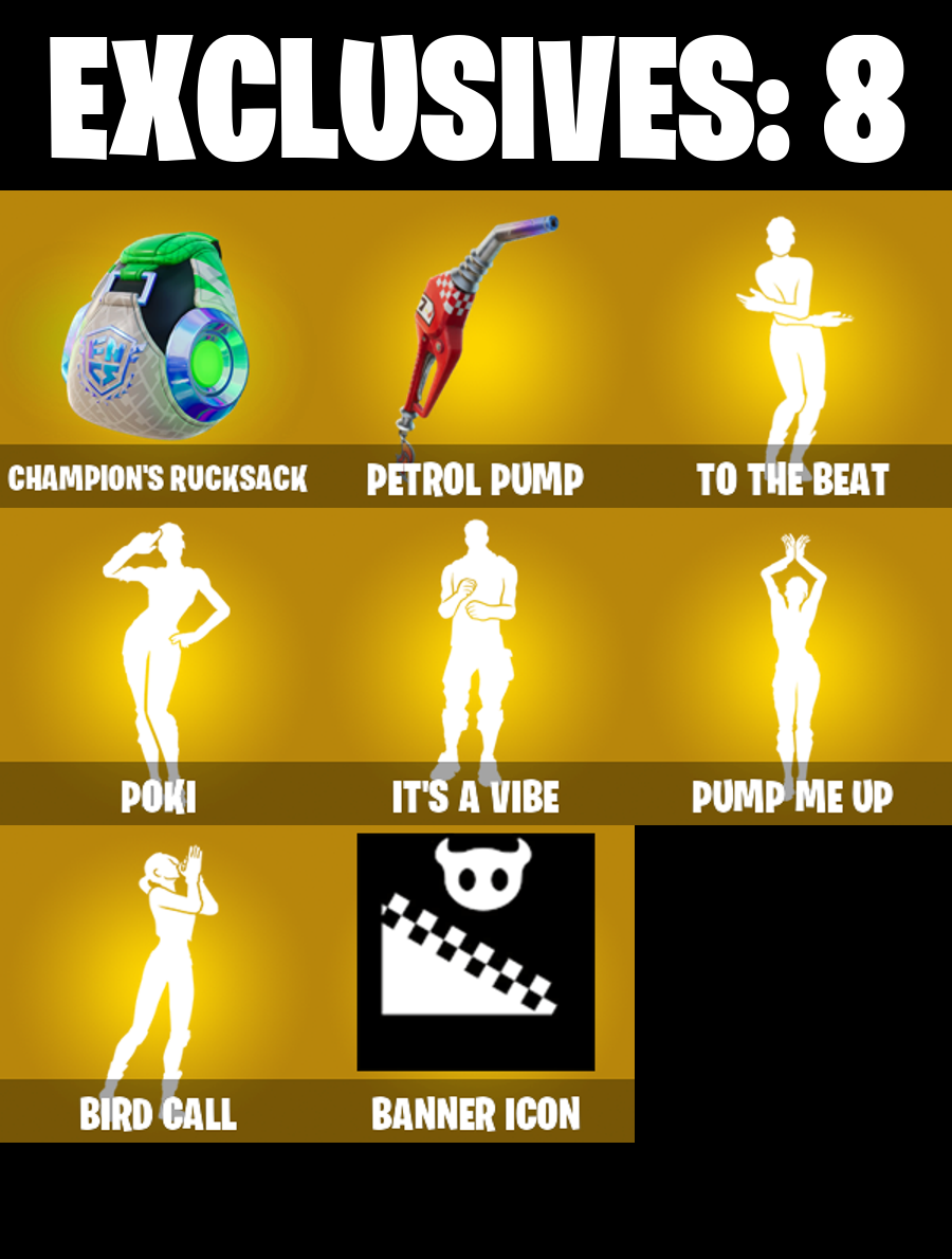 (PC/XBOX) 252 SKINS 🔥 Renegade Raider 🔥 Omegarok 🔥 Son Goku 🔥 Backlash 🔥 Renzo the Destroyer 🔥 Mizuki 🔥 All Might 🔥 Zeus 🔥 350 VB | PARENTAL CONTROLS