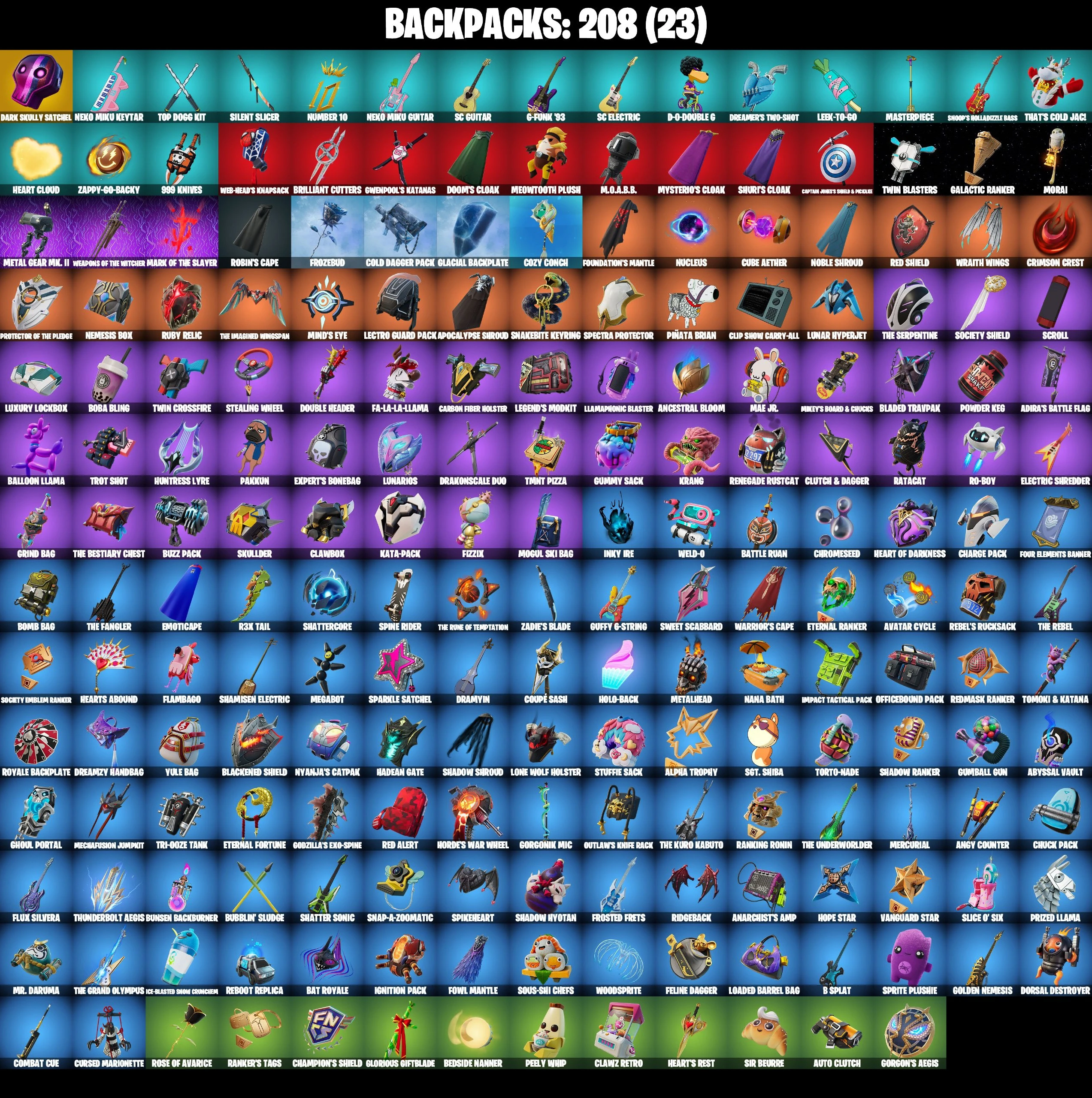 ❤️ 189 SKINS ❤️ DARK SKULLY ❤️ THE AXE OF CHAMPIONS 2.0 ❤️ BACKLASH ❤️ SPIDER-MAN ❤️ OUTLAW MIDAS ❤️ MINA PARK ❤️ CAPTAIN PHASMA ❤️ POE DAMERON ❤️ APPRENTICE EVIE ❤️ AHSOKA TANO ❤️ BLASTOFF ❤️ TOY TROOPER ❤️ PLASTIC PATROLLER ❤️ — image 5